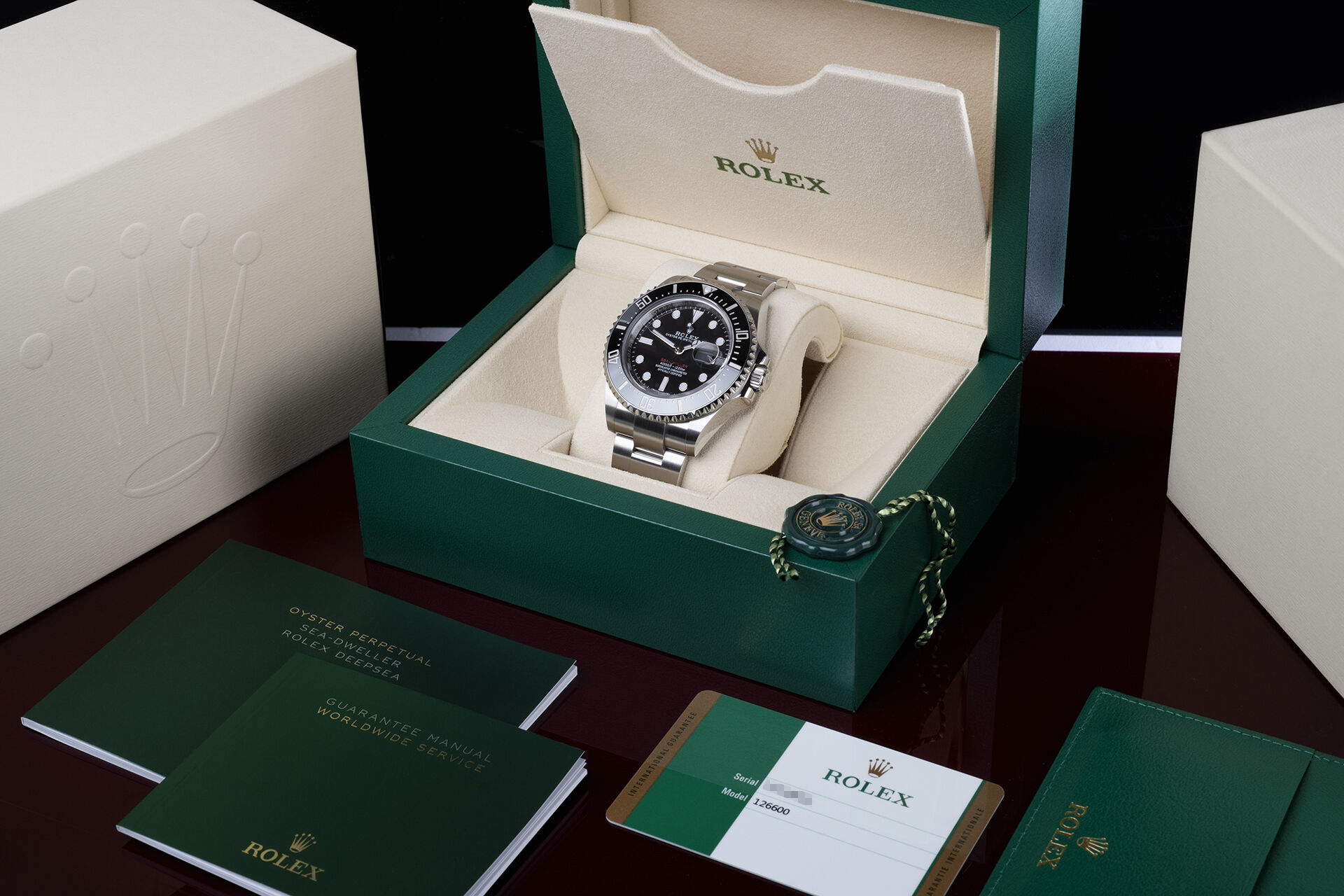 ref 126600 | 1st Gen - Box & Certificate | Rolex Sea-Dweller