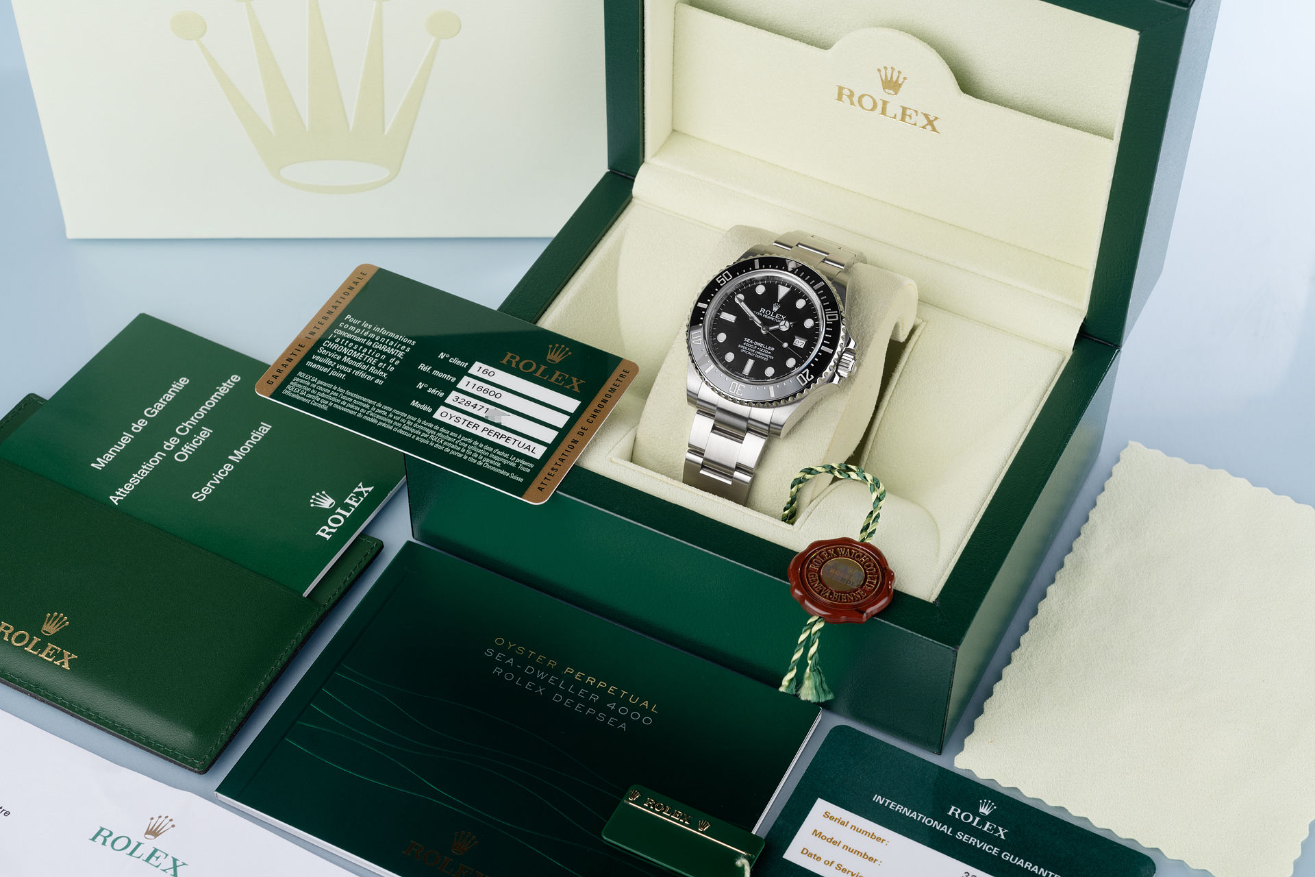 ref 116600 | '3 Year Production' Cerachrom Model | Rolex Sea-Dweller 4000