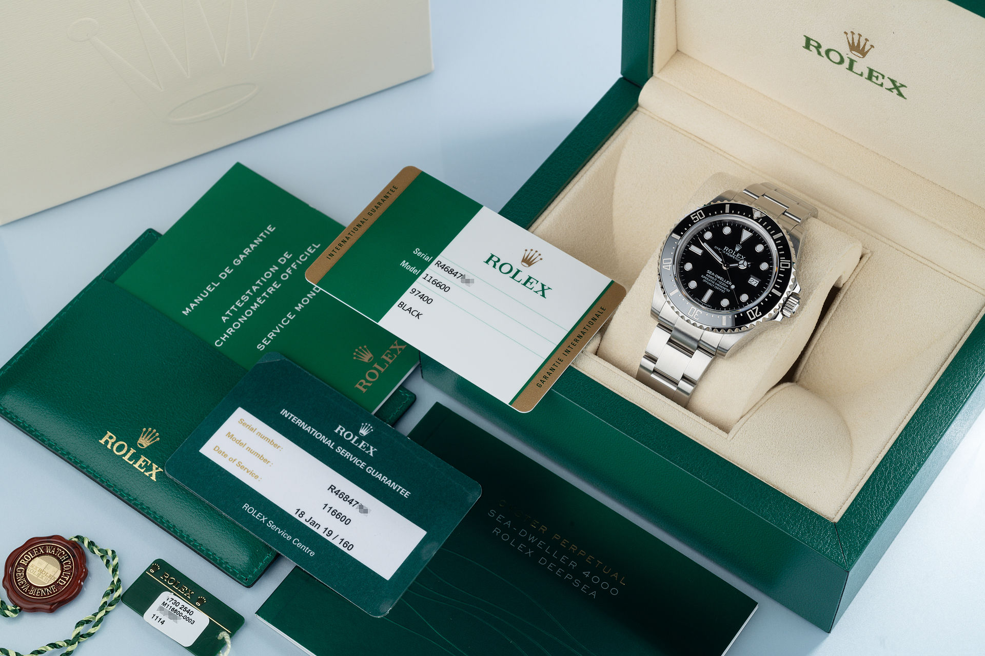 ref 116600 | '3 Year Production' | Rolex Sea-Dweller 4000