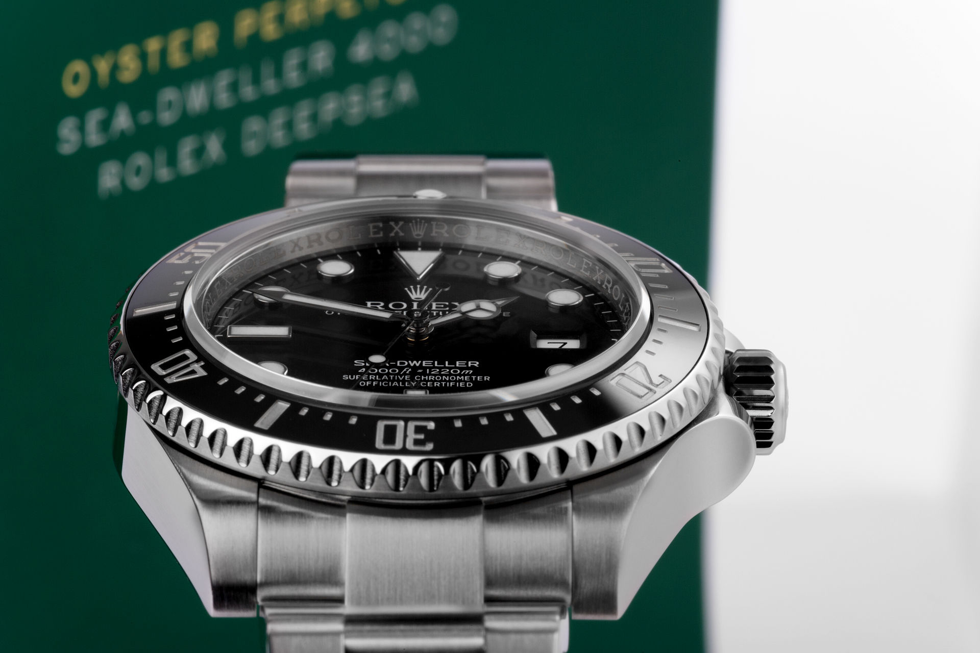 ref 116600 | Box & Certificate | Rolex Sea-Dweller 4000