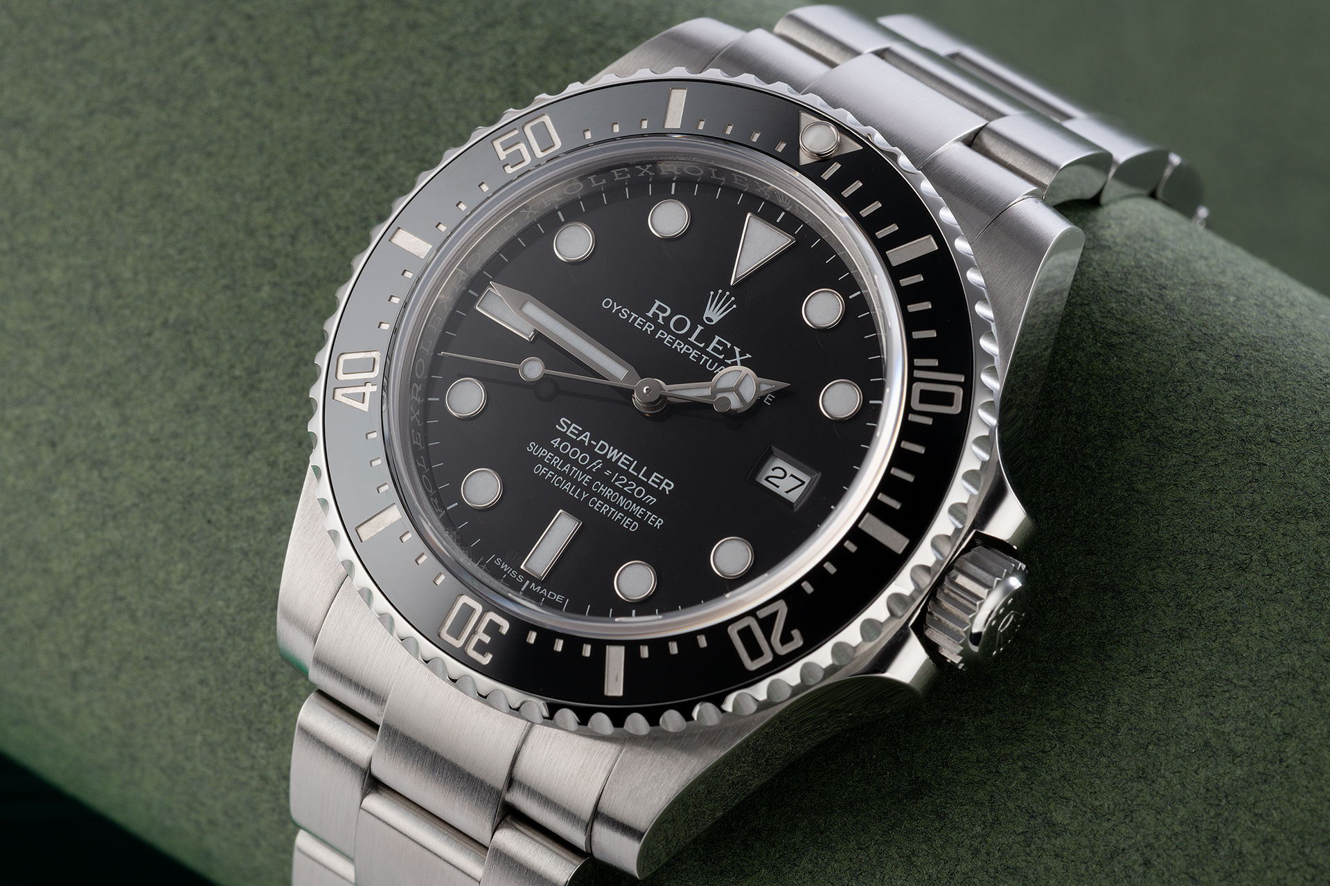 ref 116600 | 'Complete Set Cerachrom' | Rolex Sea-Dweller 4000