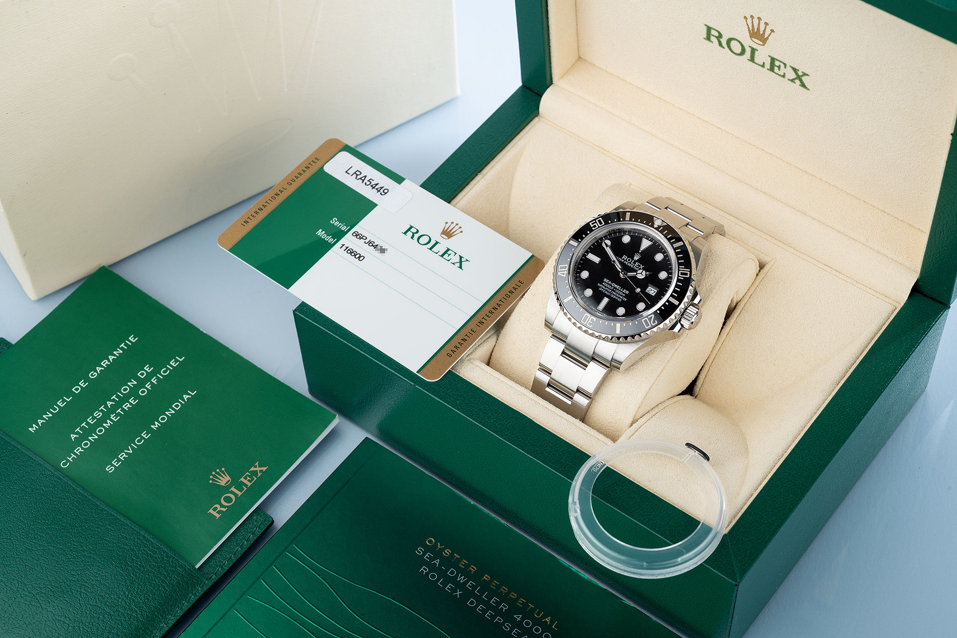 ref 116600 | 'Complete Set Cerachrom' | Rolex Sea-Dweller 4000