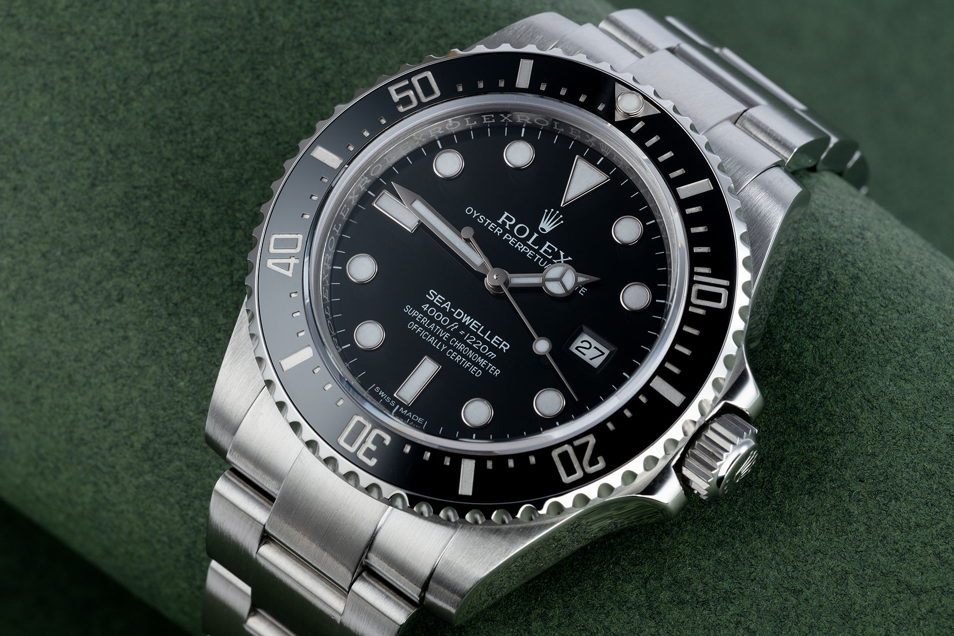 ref 116600 | Complete Set 'Under Rolex Service Warranty' | Rolex Sea-Dweller 4000