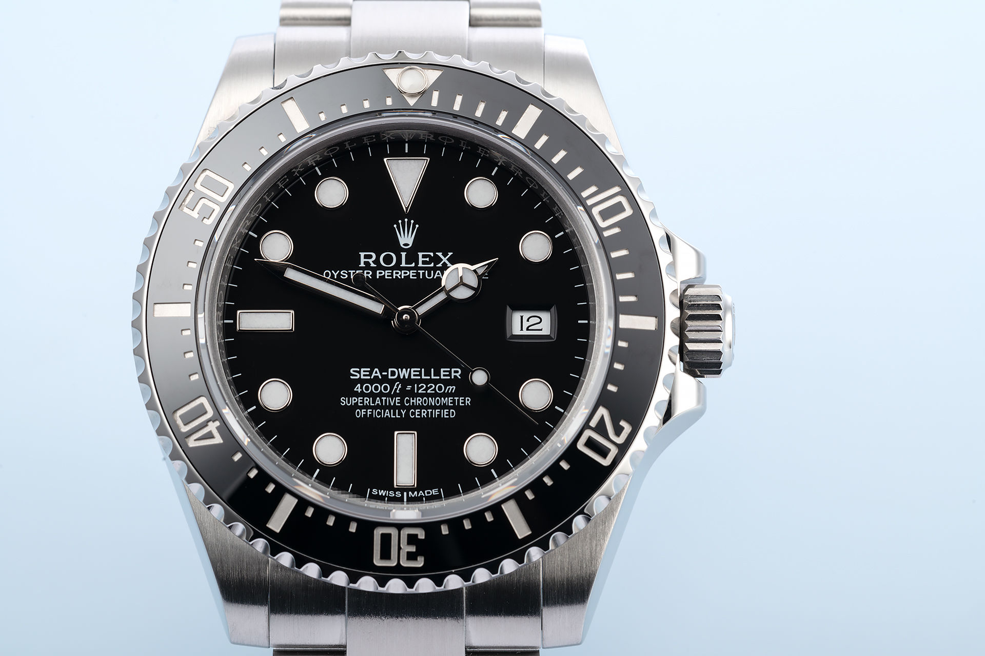 ref 116600 | 'Two Year Rolex Service Warranty' | Rolex Sea-Dweller 4000