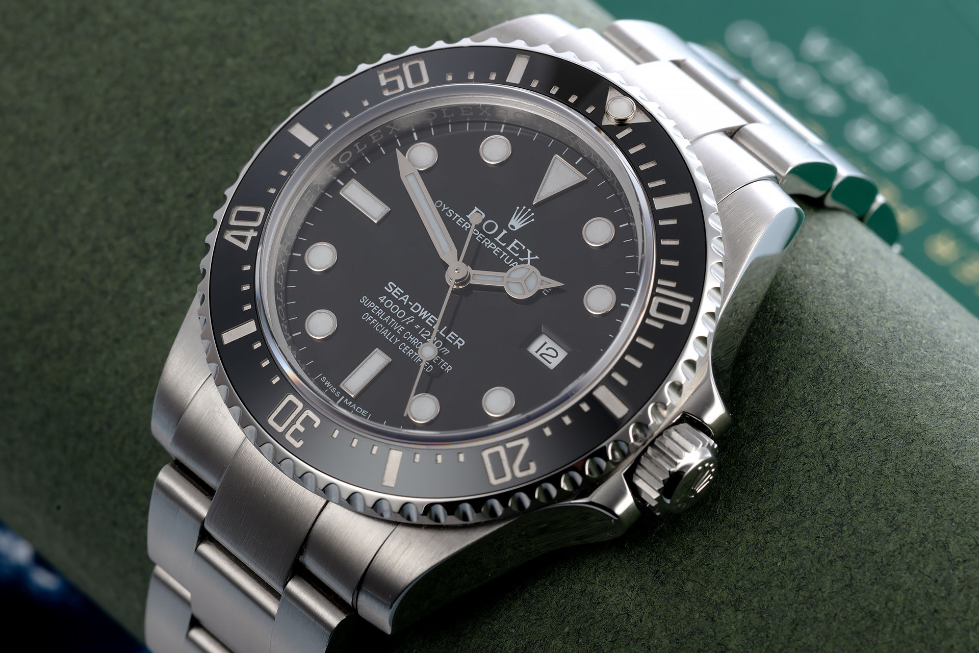 ref 116600 | 'Two Year Rolex Service Warranty' | Rolex Sea-Dweller 4000