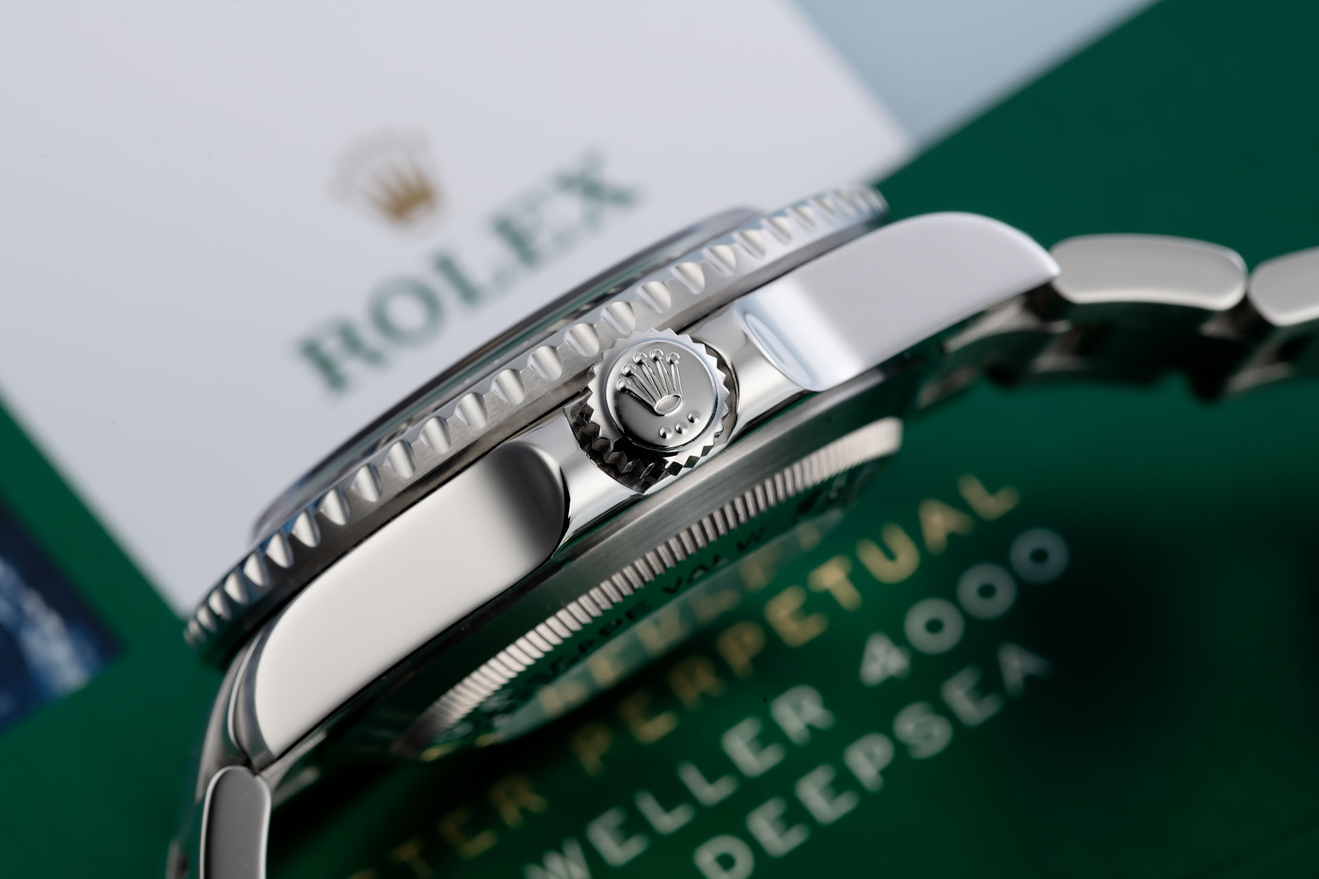 ref 116600 | 'Two Year Rolex Service Warranty' | Rolex Sea-Dweller 4000