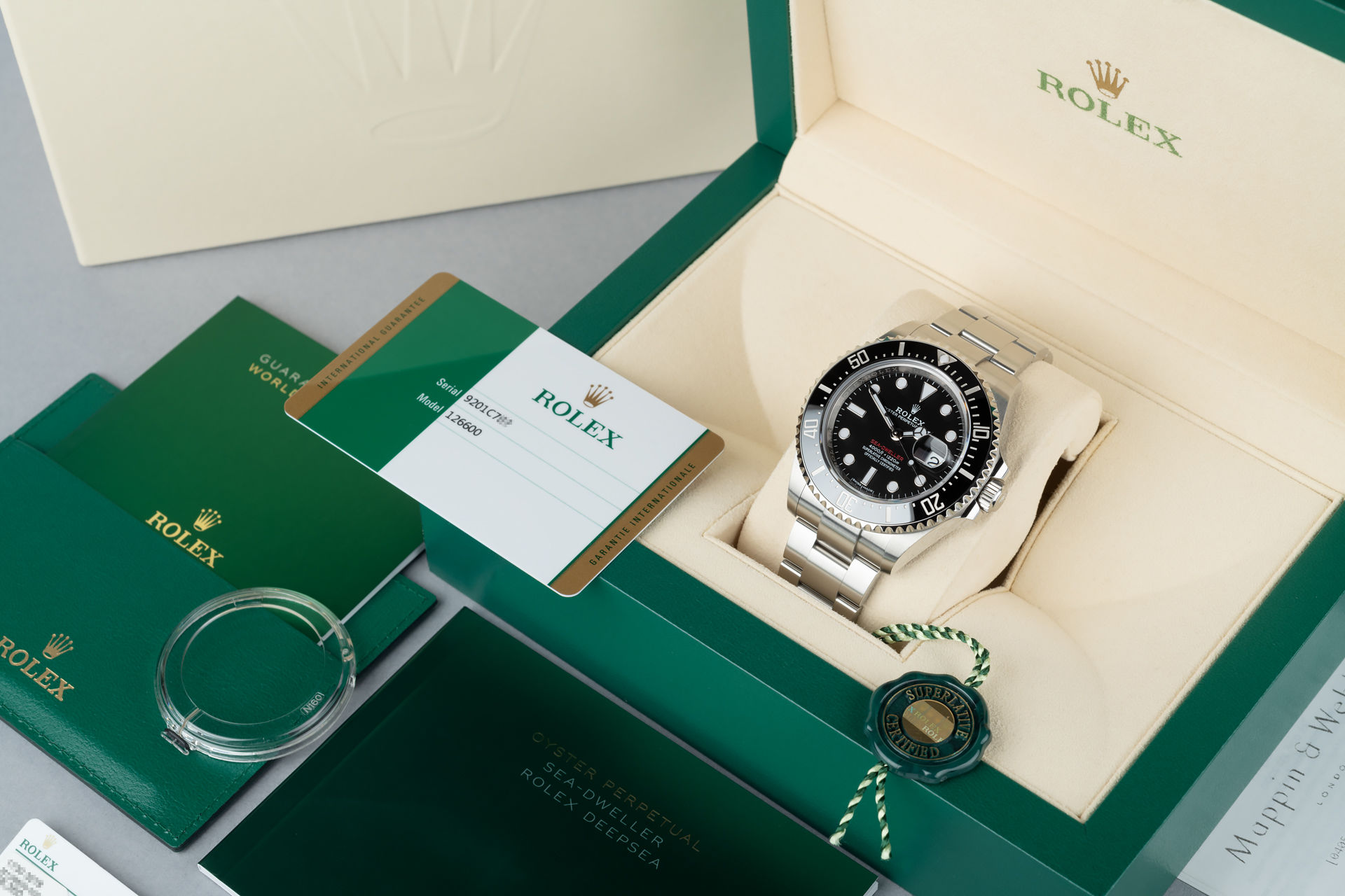 ref 126600 | 5 Year Rolex Warranty | Rolex Sea-Dweller