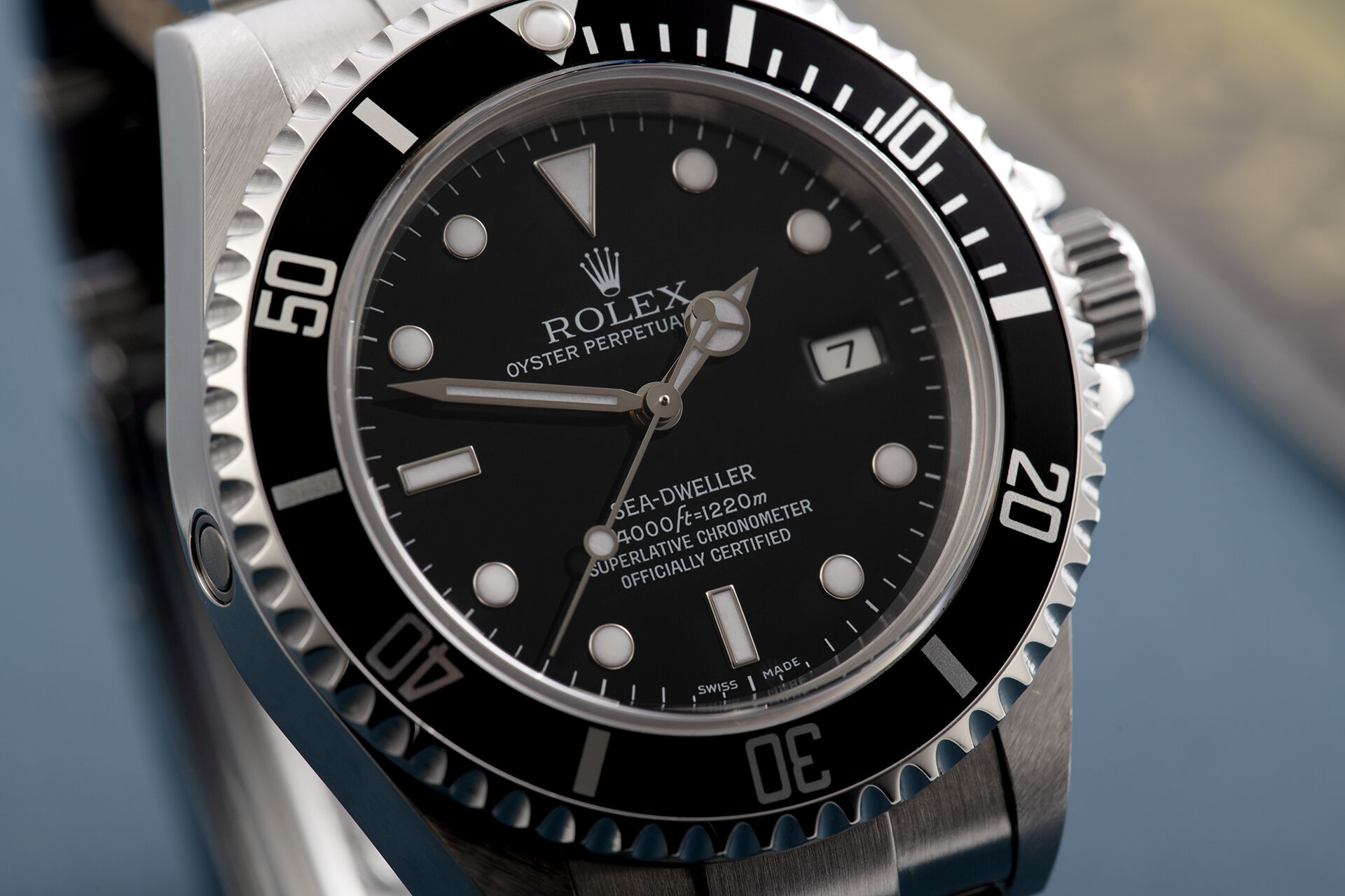 ref 16600 | Anodized Aluminium Bezel | Rolex Sea-Dweller