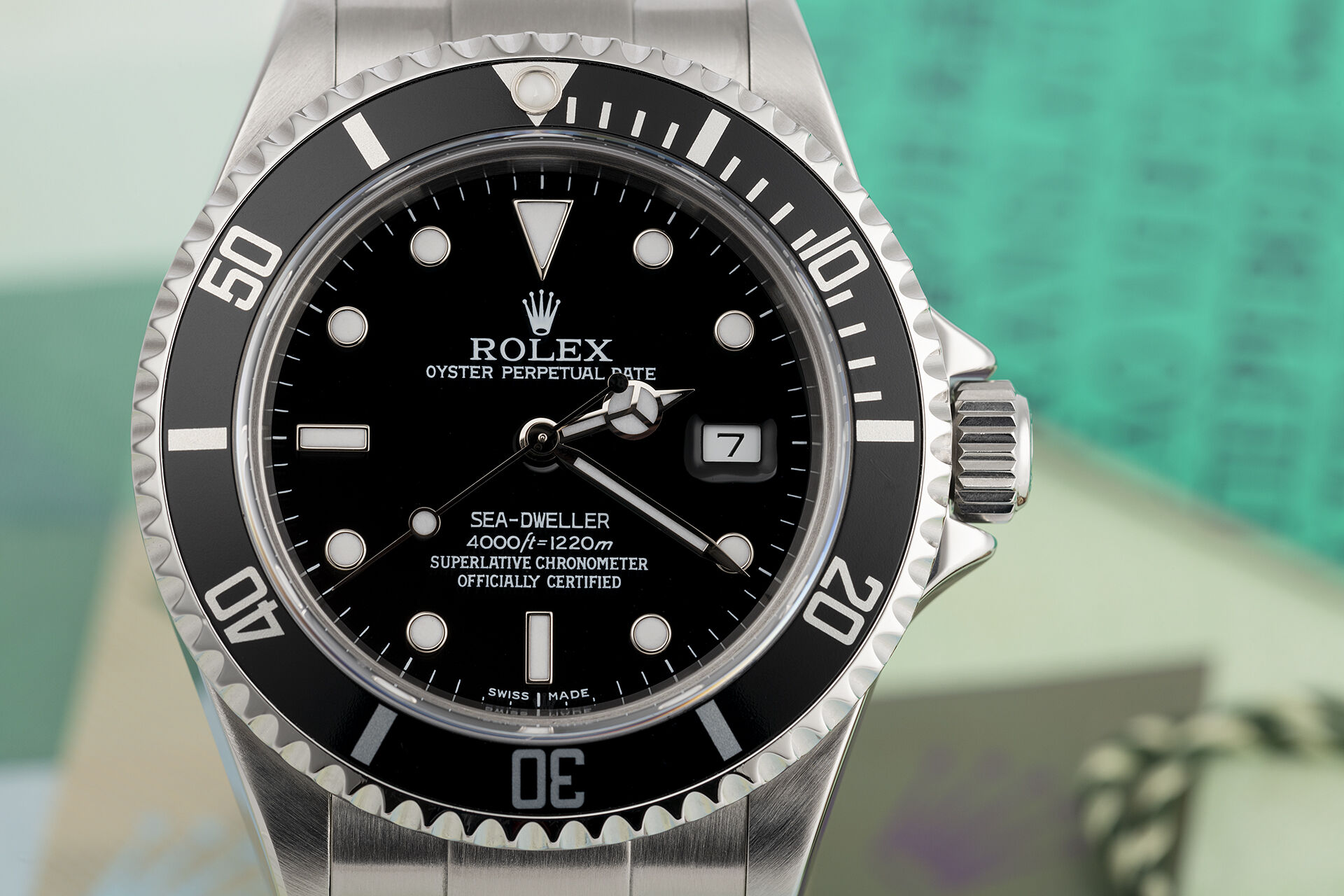 ref 16600 | Box & Certificate | Rolex Sea-Dweller