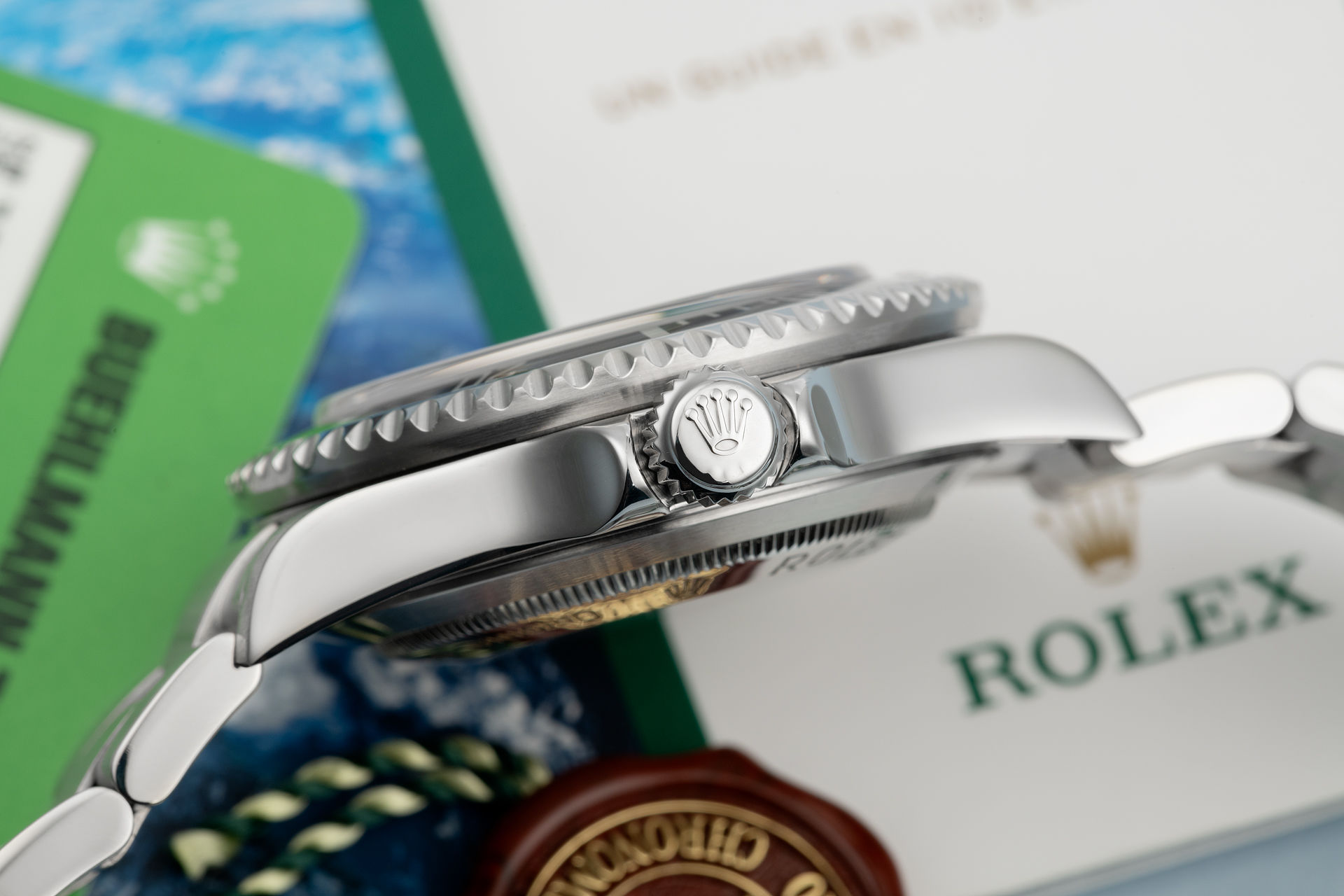 Box & Papers "Aluminium Bezel" | ref 16600 | Rolex Sea-Dweller