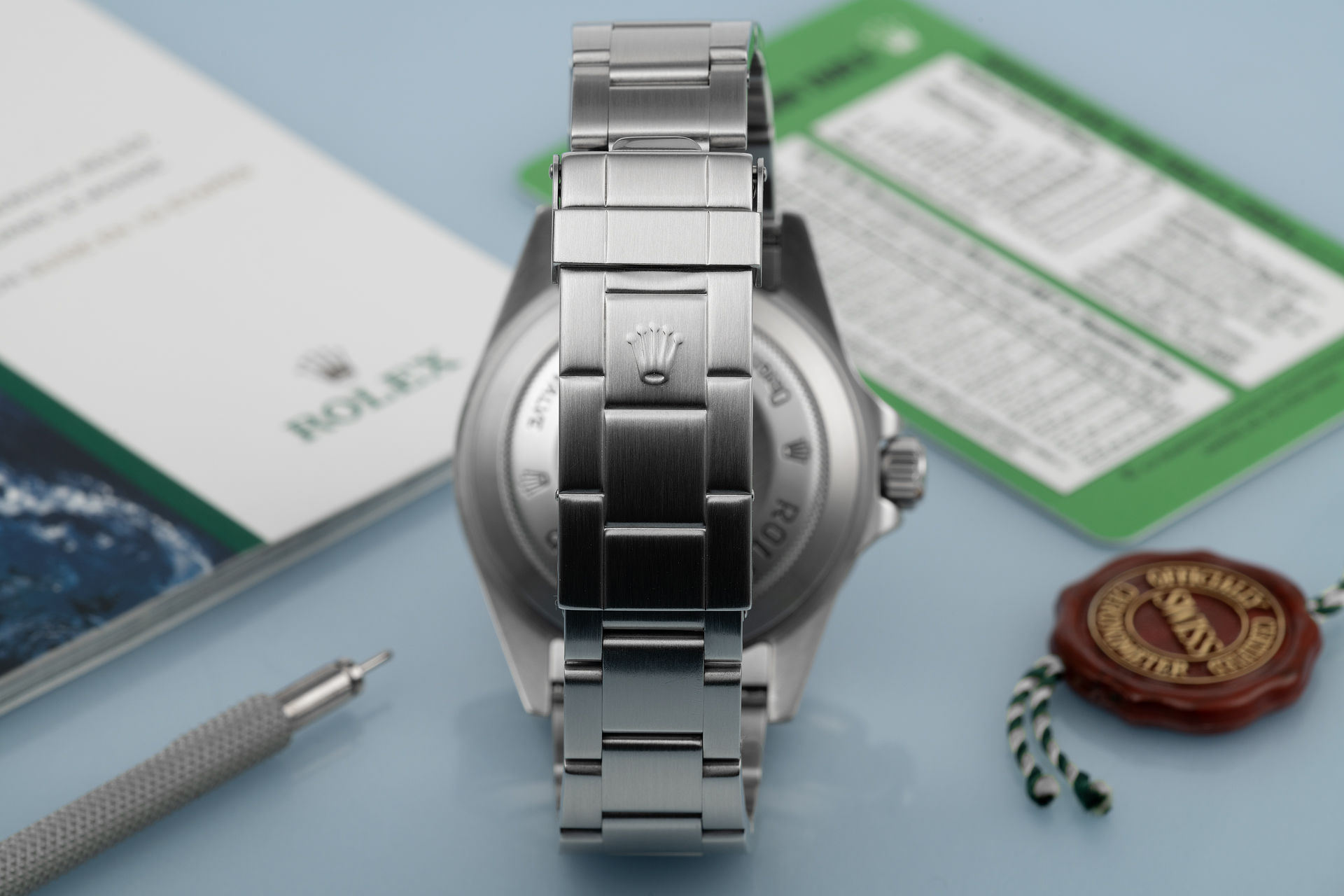 Box & Papers "Aluminium Bezel" | ref 16600 | Rolex Sea-Dweller