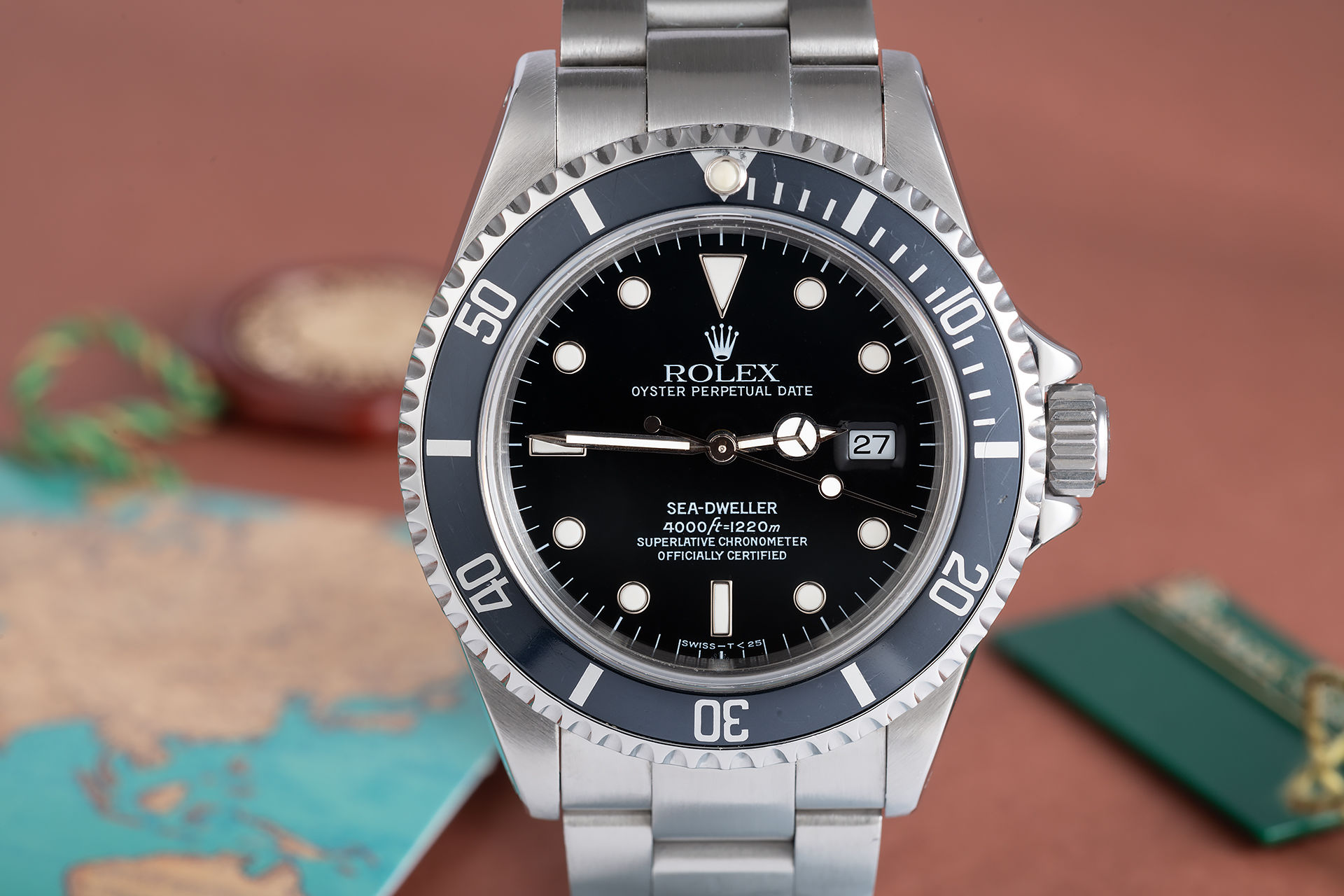 ref 16600 | Complete Set 'Midnight Blue Bezel' | Rolex Sea-Dweller