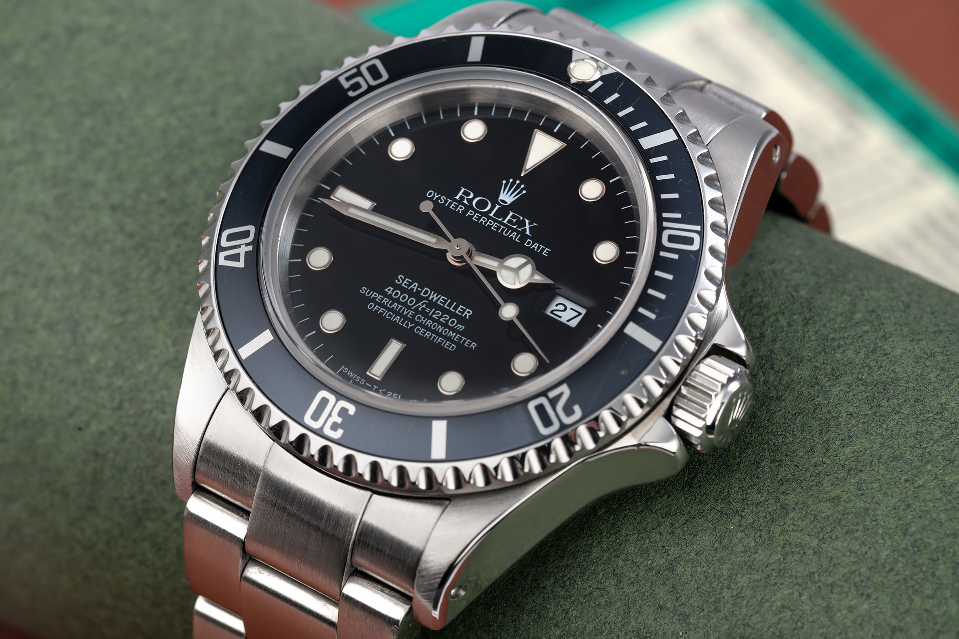 ref 16600 | Complete Set 'Midnight Blue Bezel' | Rolex Sea-Dweller