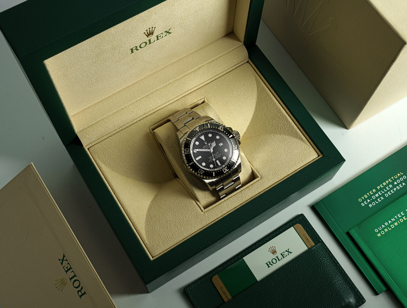 ref 116660 | 116660 - Box & Certificate | Rolex Sea-Dweller Deepsea