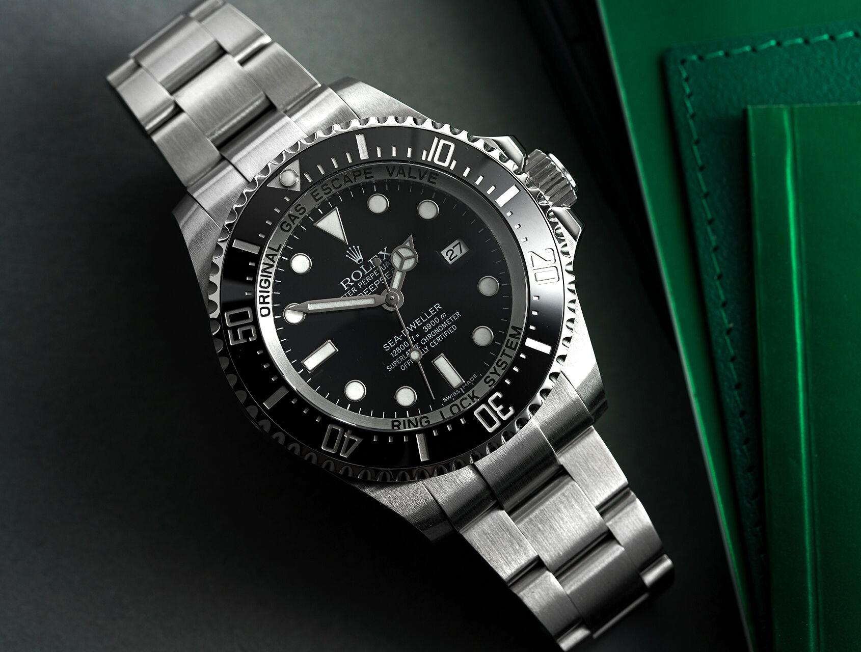 ref 116660 | 116660 - Box & Certificate | Rolex Sea-Dweller Deepsea