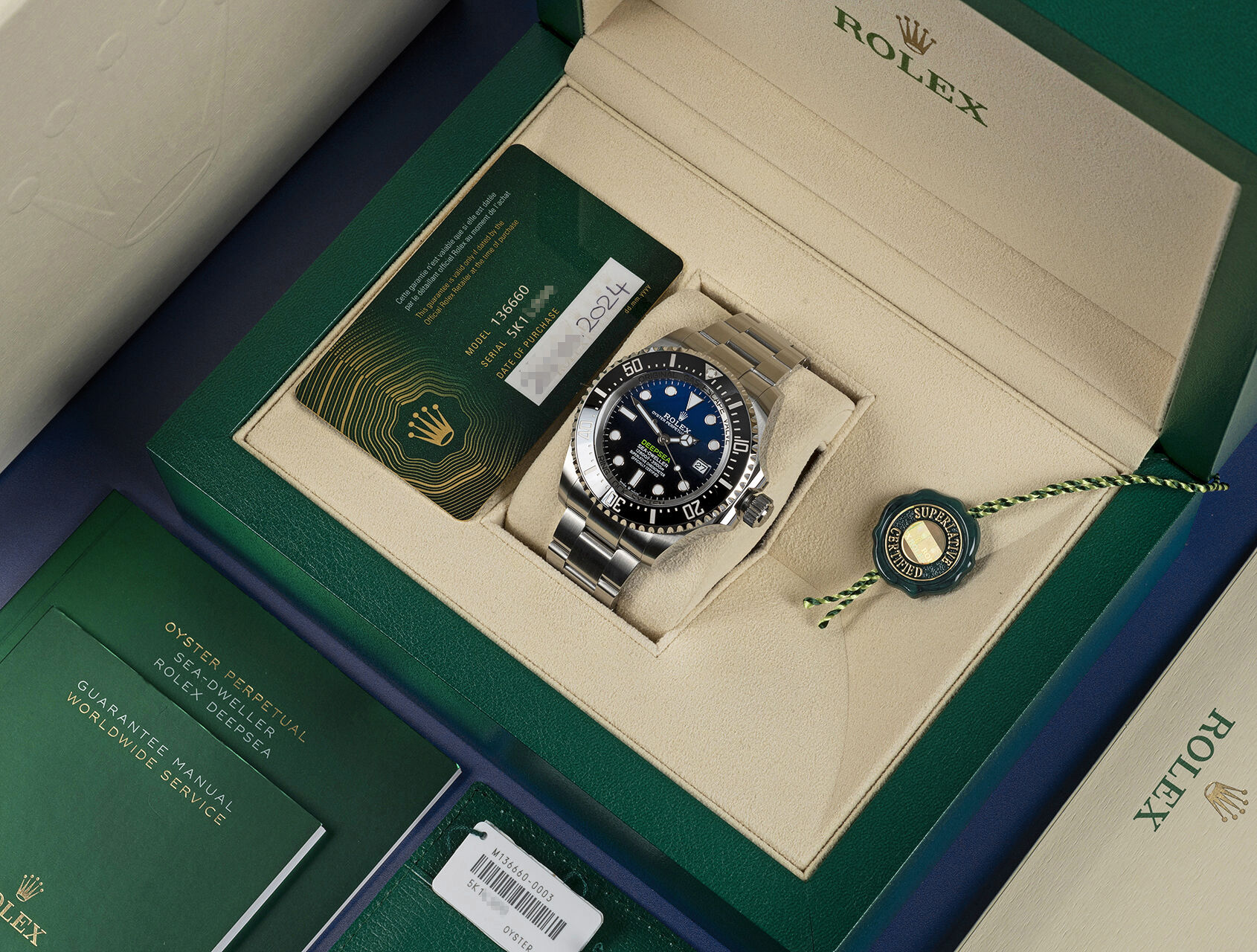 ref 136660 | 136660 - James Cameron | Rolex Sea-Dweller Deepsea