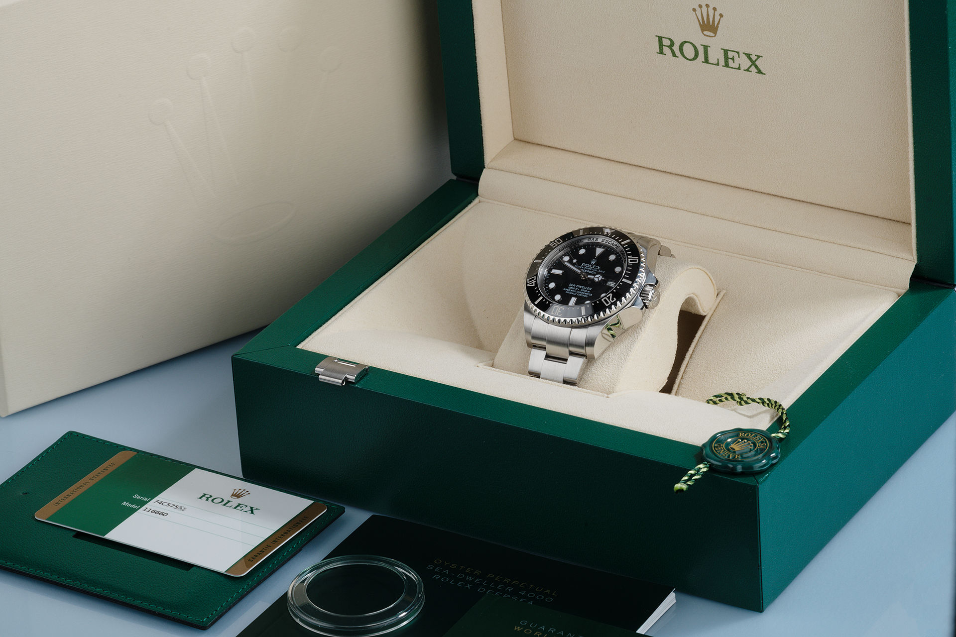 ref 116660 | 'Final Series' 44mm Box and Papers | Rolex Sea-Dweller Deepsea