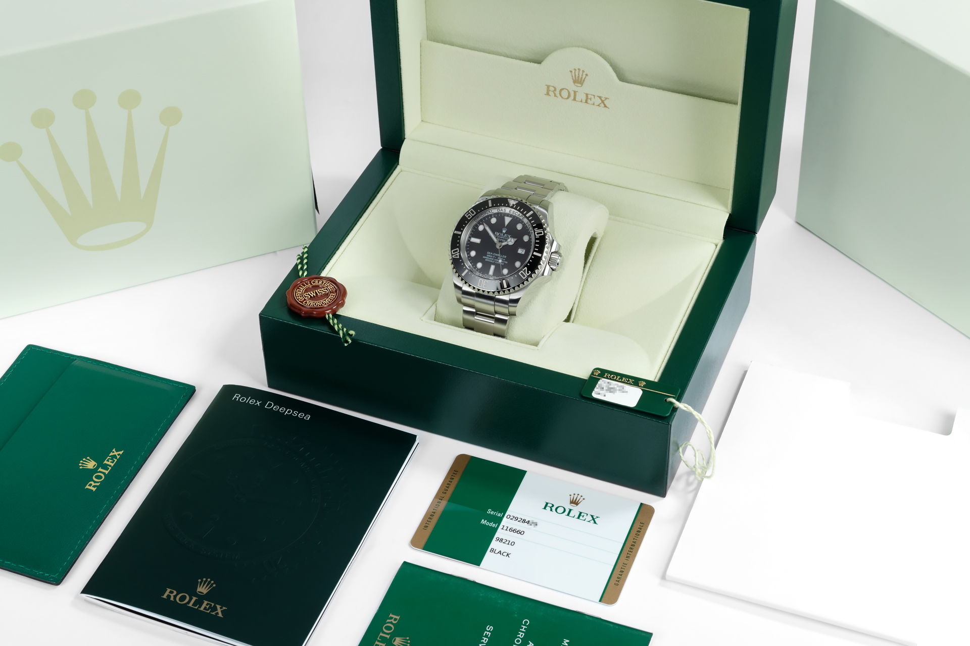 ref 116660 | 44mm 'Full Set'  | Rolex Sea-Dweller Deepsea