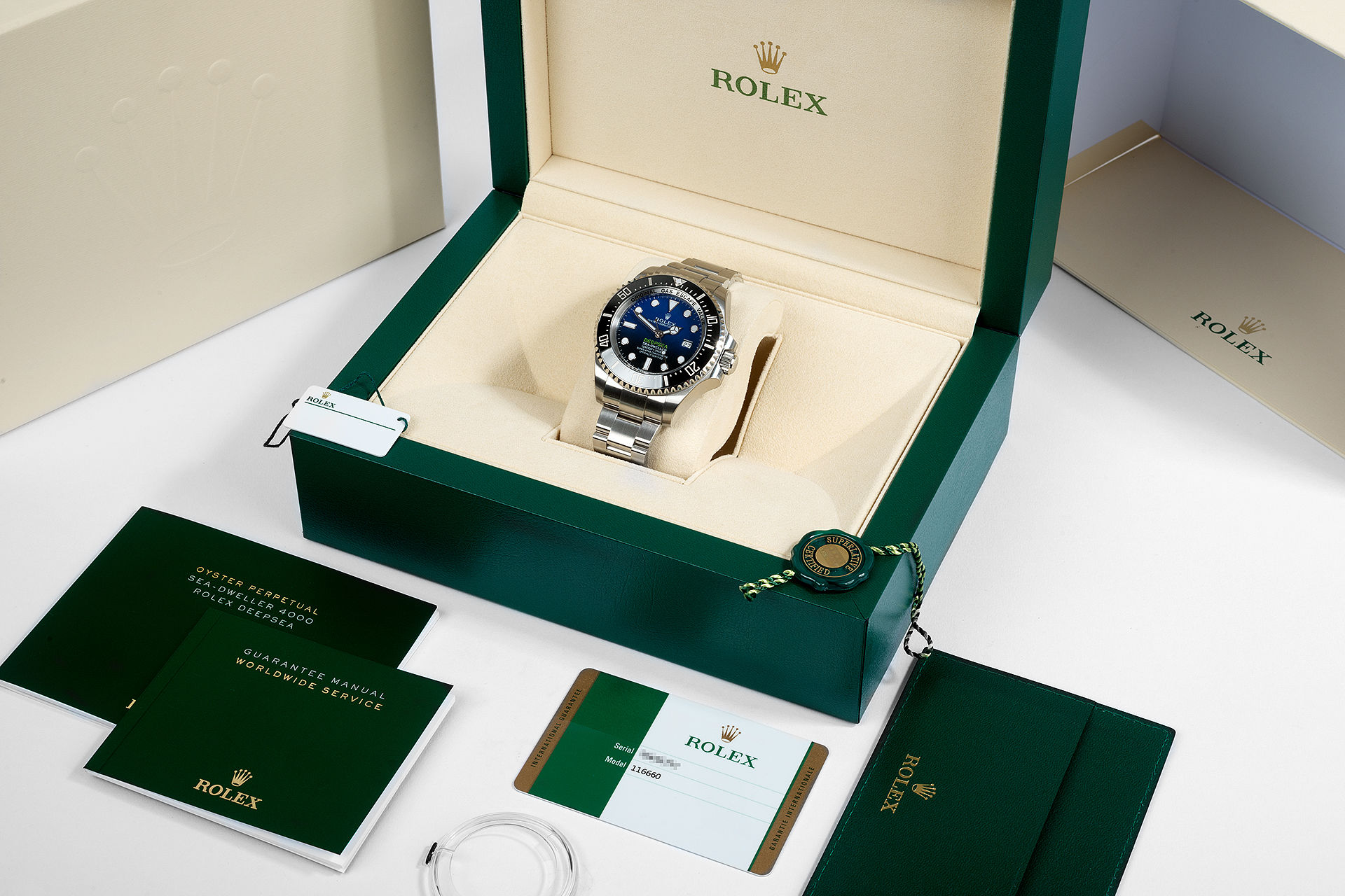 ref 116660 | 'Brand New' D-Blue | Rolex Sea-Dweller Deepsea