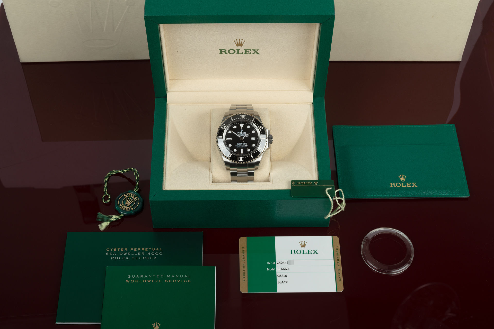 ref 116660 | 'Complete Set' 5 Year Warranty | Rolex Sea-Dweller Deepsea