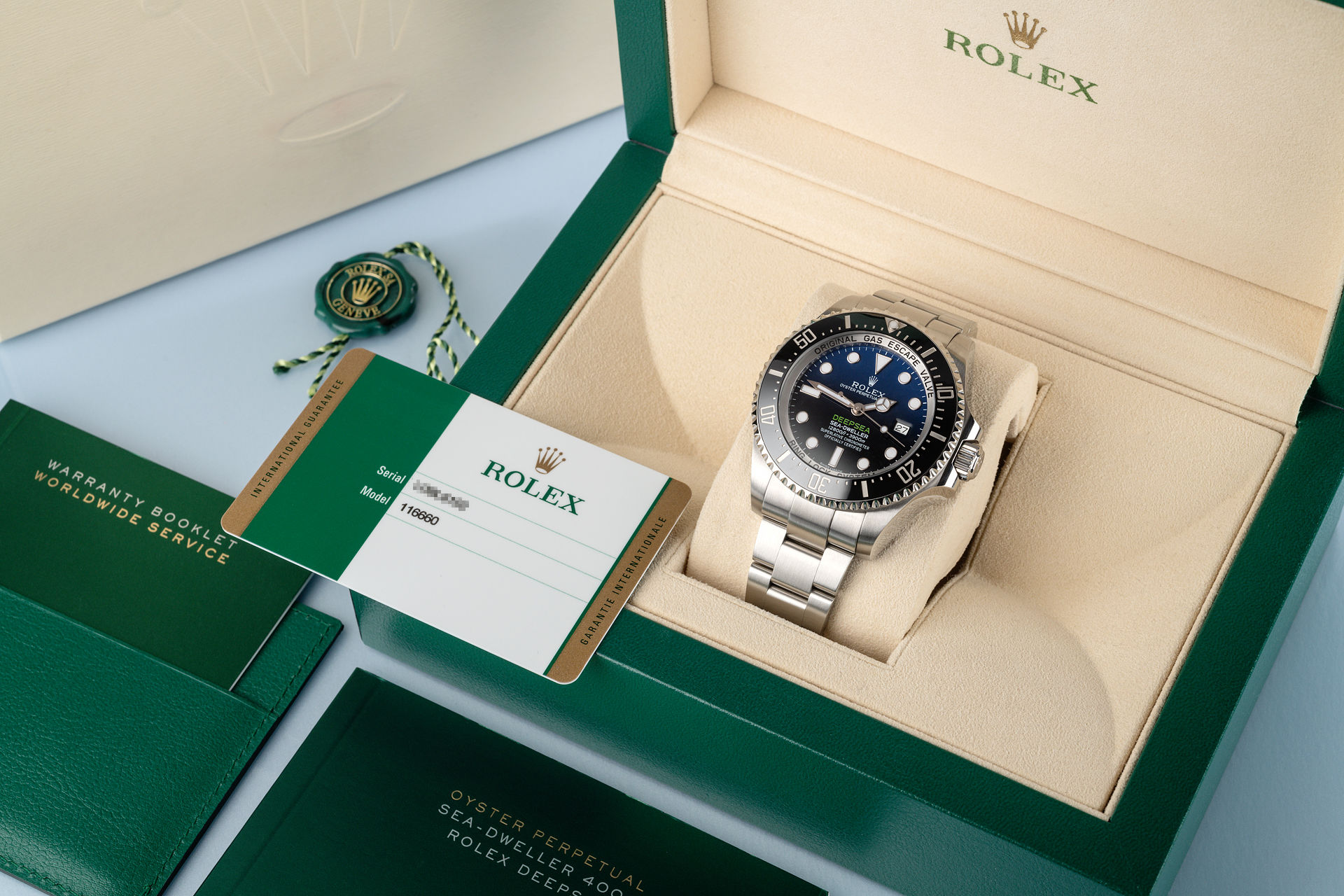 ref 116660 | 'Complete Set' James Cameron | Rolex Sea-Dweller Deepsea