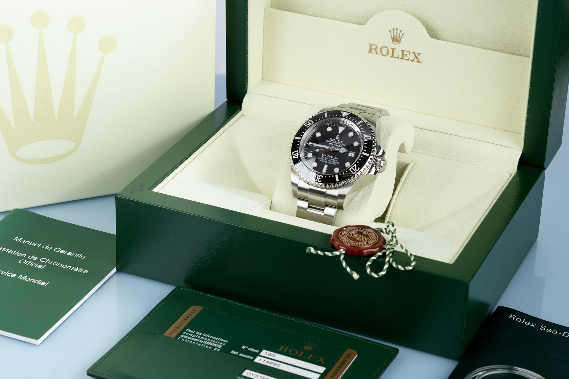 ref 116660 | Full Set 44mm | Rolex Sea-Dweller Deepsea