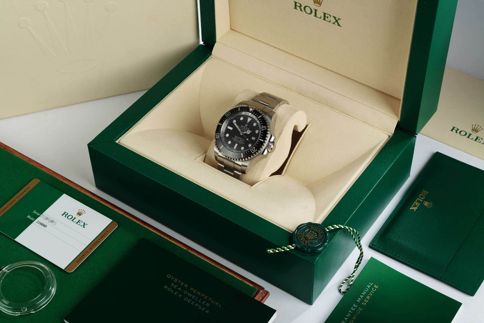 ref 116660 | 5 Year Rolex Warranty | Rolex Sea-Dweller Deepsea