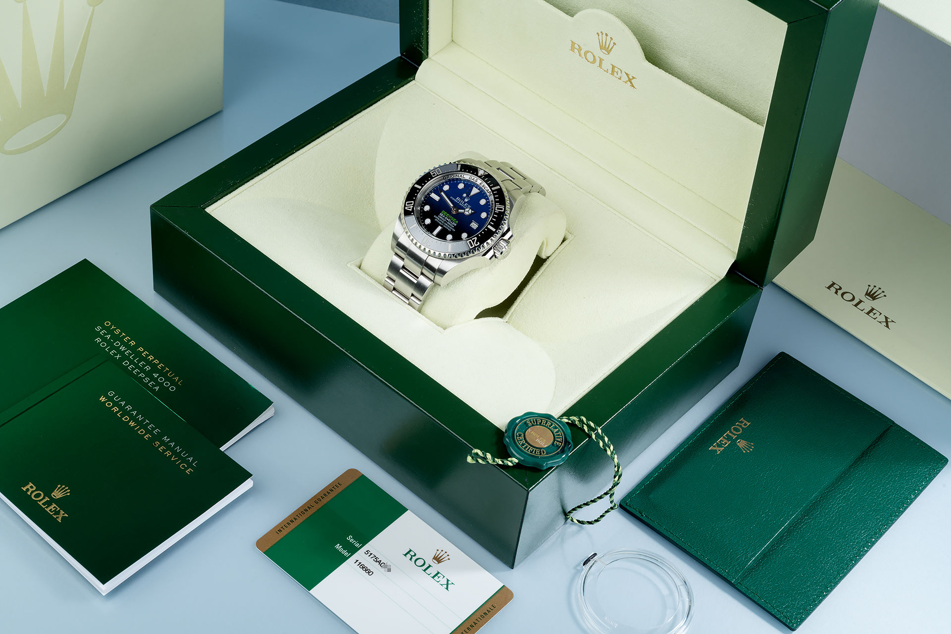 ref 116660 | James Cameron ' Complete Set' | Rolex Sea-Dweller Deepsea