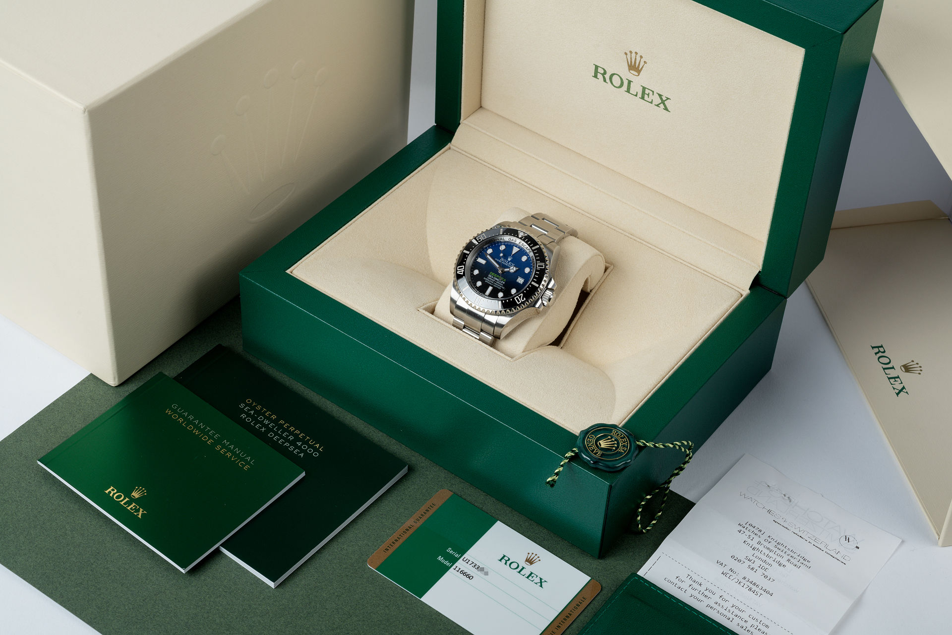 ref 116660 | Under Rolex Warranty  | Rolex Sea-Dweller Deepsea