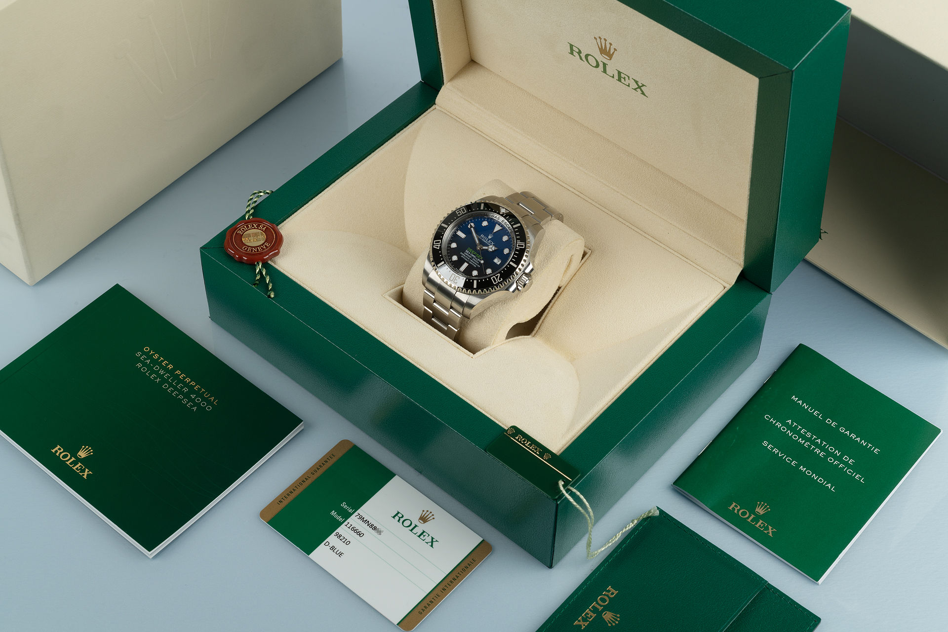 ref 116660 | Unworn D-Blue James Cameron | Rolex Sea-Dweller Deepsea