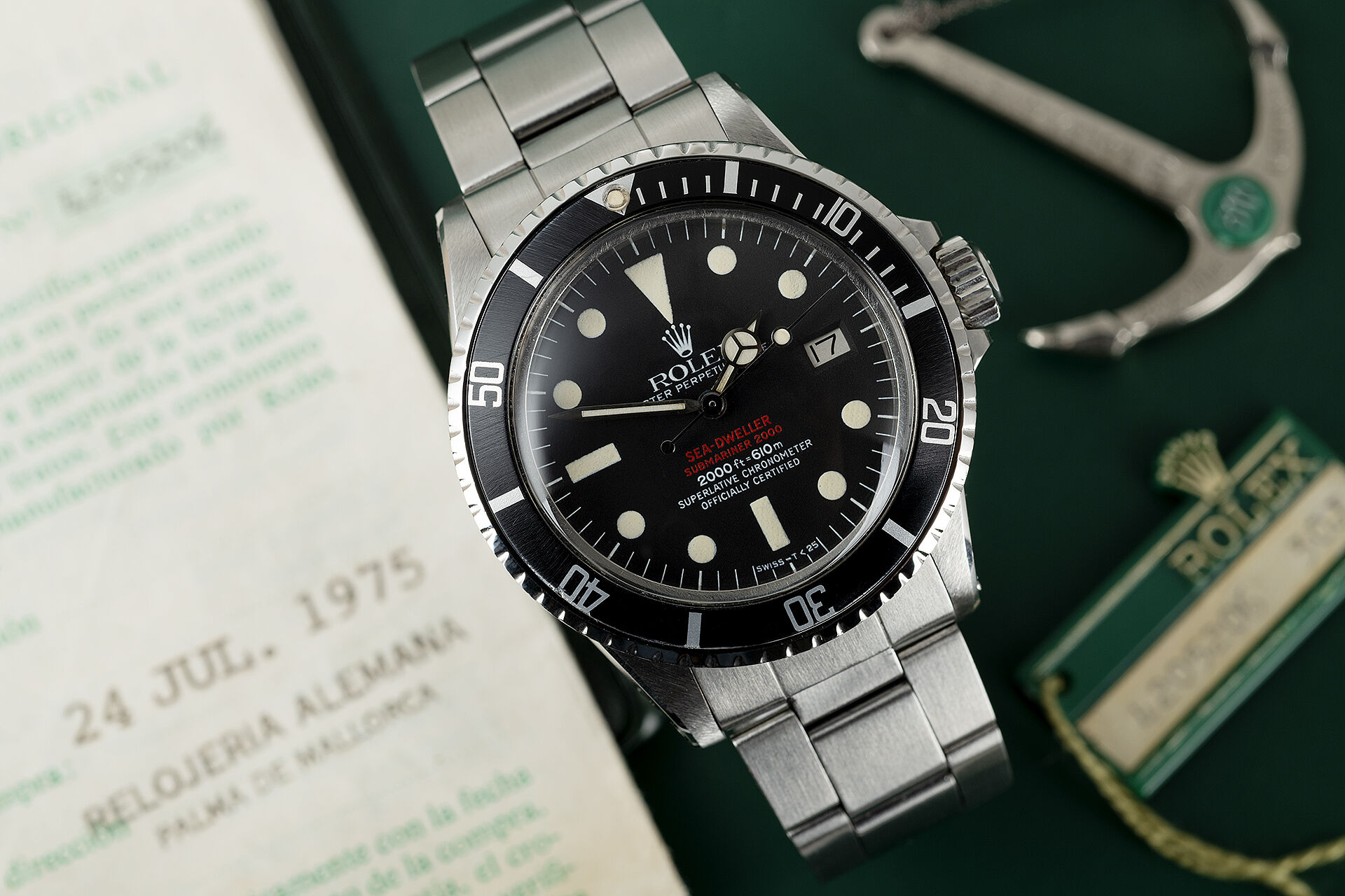 ref 1665 | 'Double Red'  | Rolex Sea-Dweller