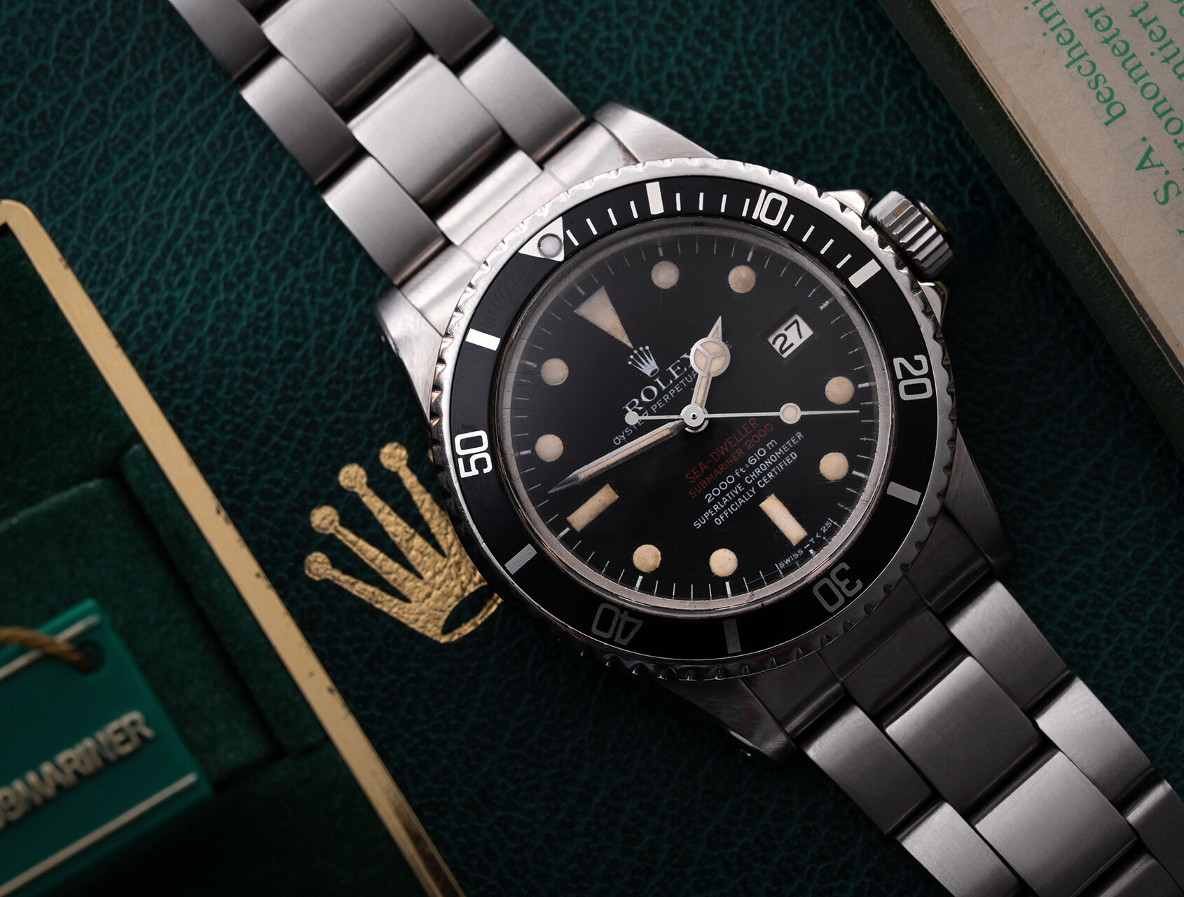 ref 1665 | Mark III - 'Full Set' | Rolex Sea-Dweller