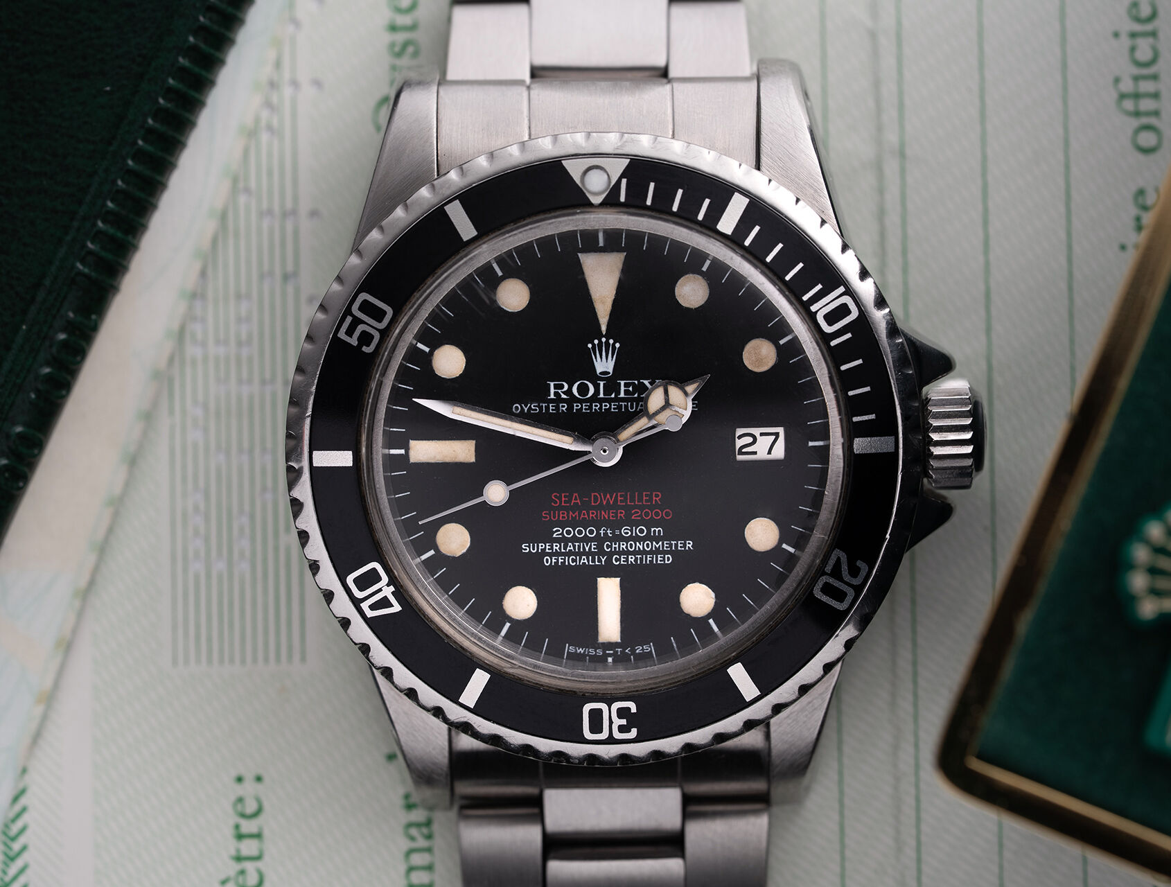 ref 1665 | Mark III - 'Full Set' | Rolex Sea-Dweller