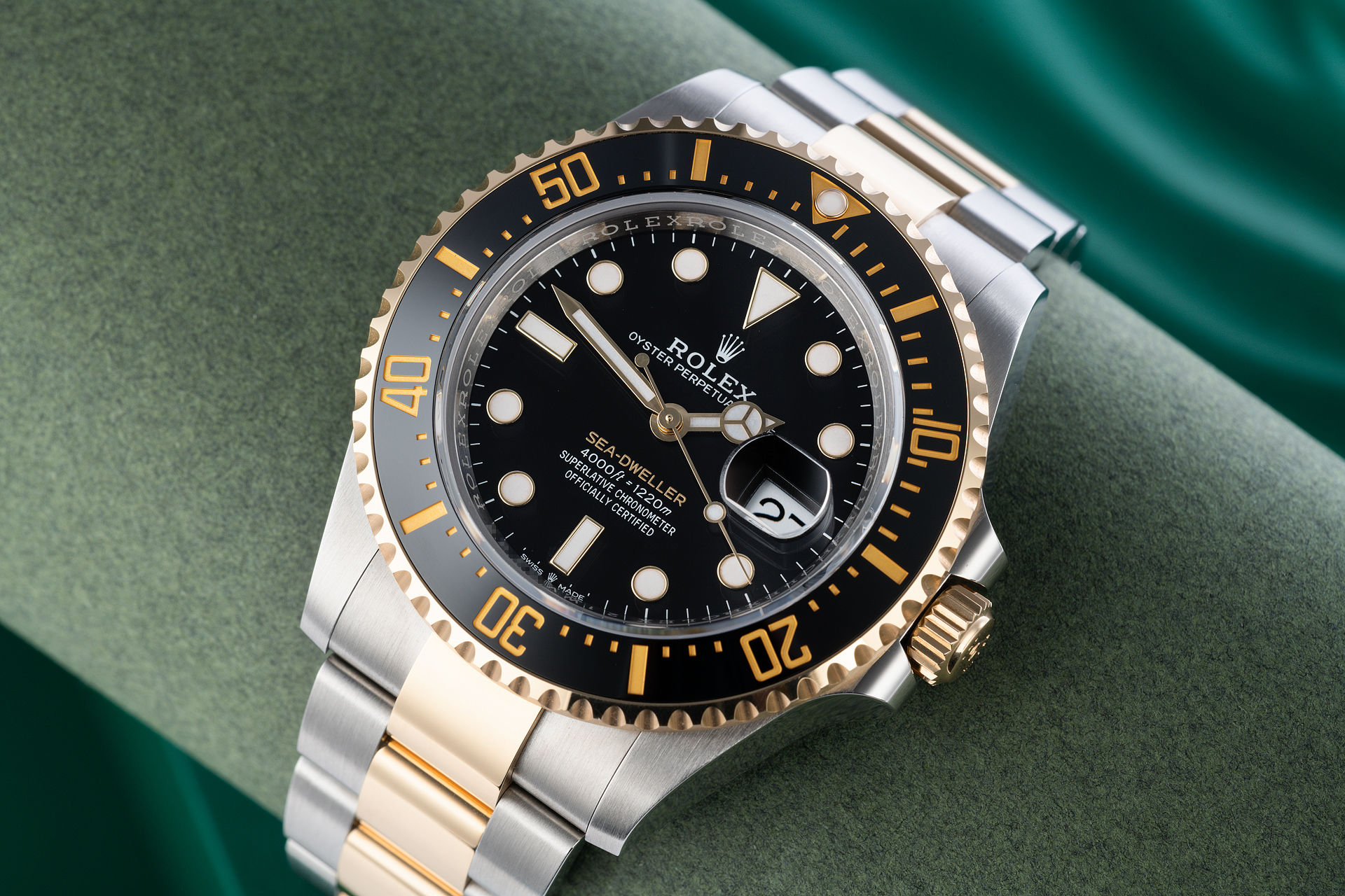 ref 126603 | Brand New 'Gold & Steel' | Rolex Sea-Dweller