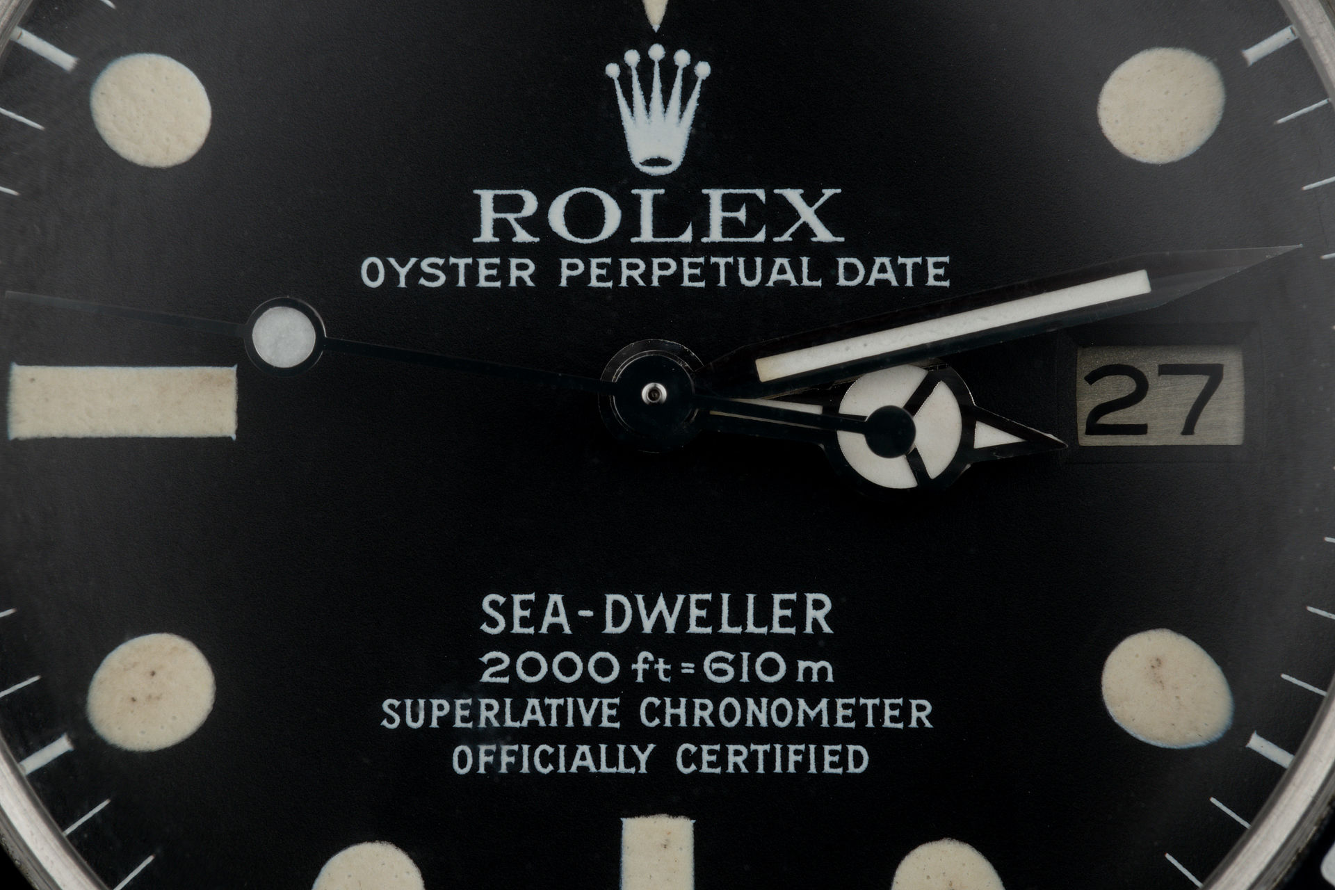 Rare MK I  | ref 1665 | Rolex Sea-Dweller