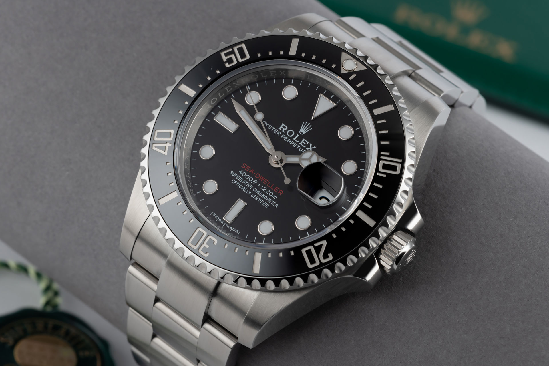 ref 126600 | 'Red-Writing' Under Rolex Warranty | Rolex Sea-Dweller