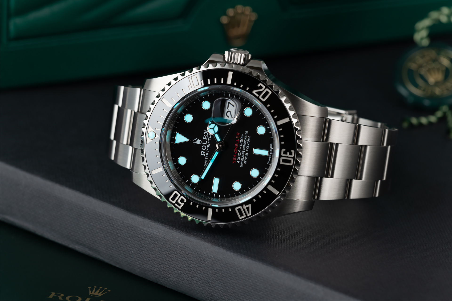 ref 126600 | 'Red-Writing' Under Rolex Warranty | Rolex Sea-Dweller