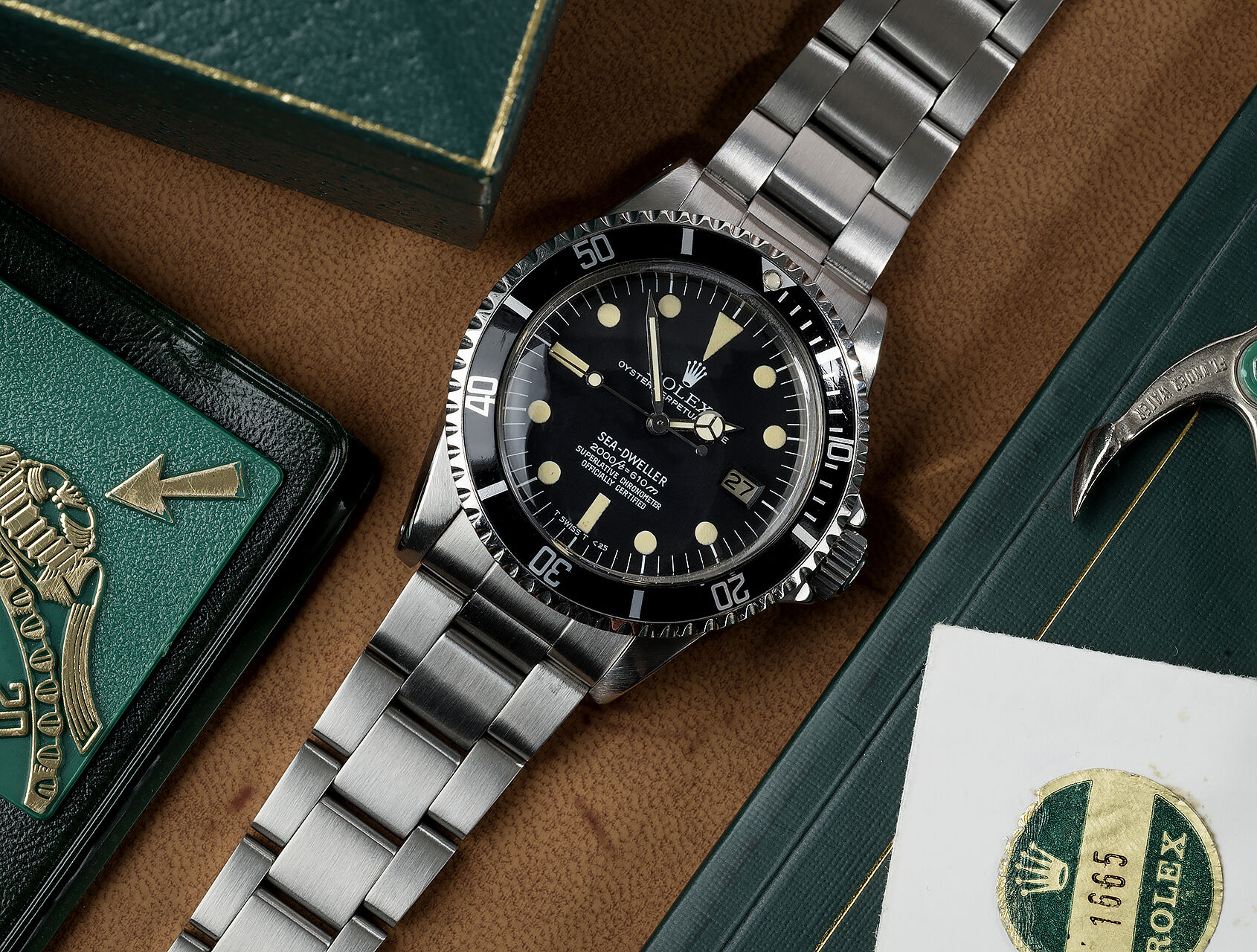 ref 1665 | Vintage Sea-Dweller - Box & Papers | Rolex Sea-Dweller