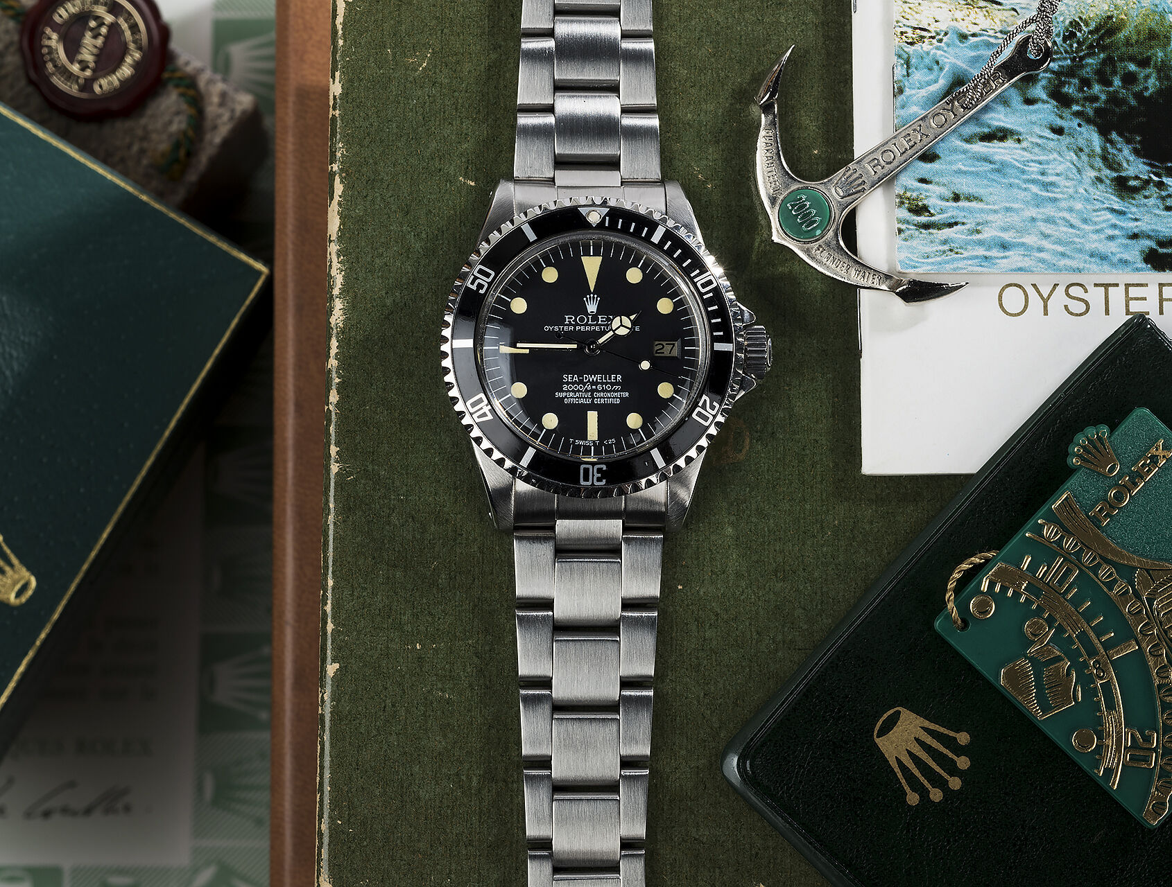 ref 1665 | Vintage Sea-Dweller - Box & Papers | Rolex Sea-Dweller