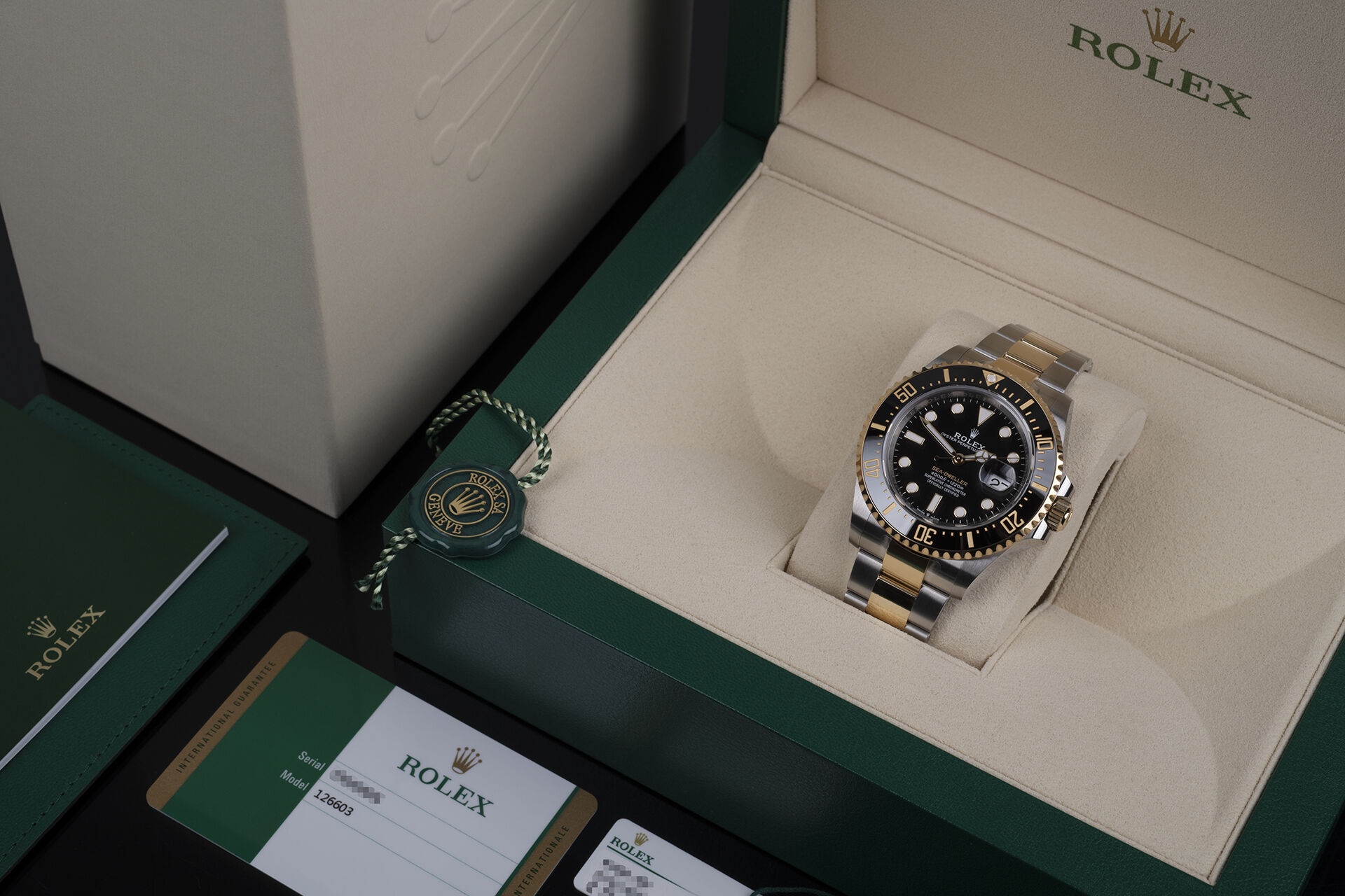 ref 126603 | Yellow Gold & Steel  | Rolex Sea-Dweller