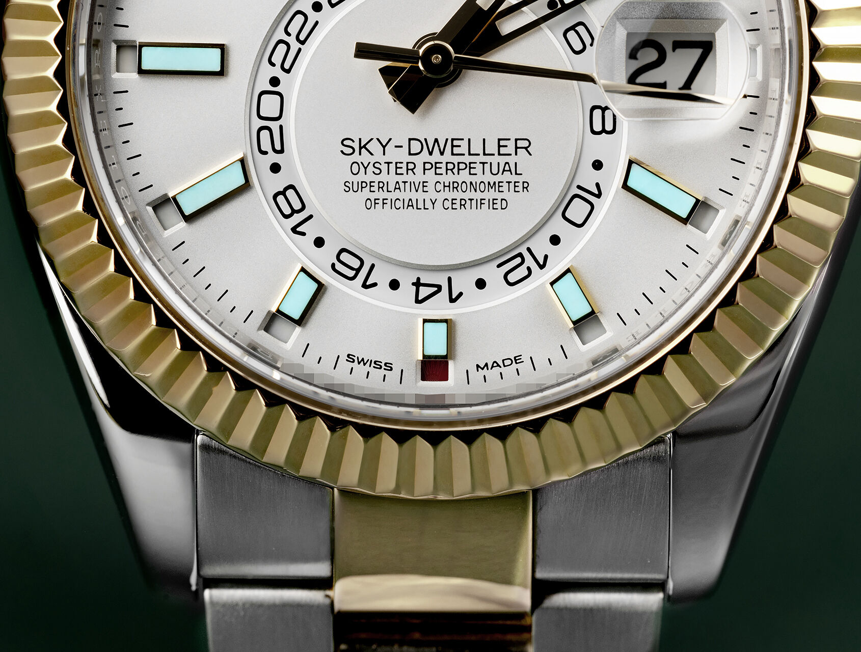 ref 326933 | 326933 - Gold & Steel | Rolex Sky Dweller