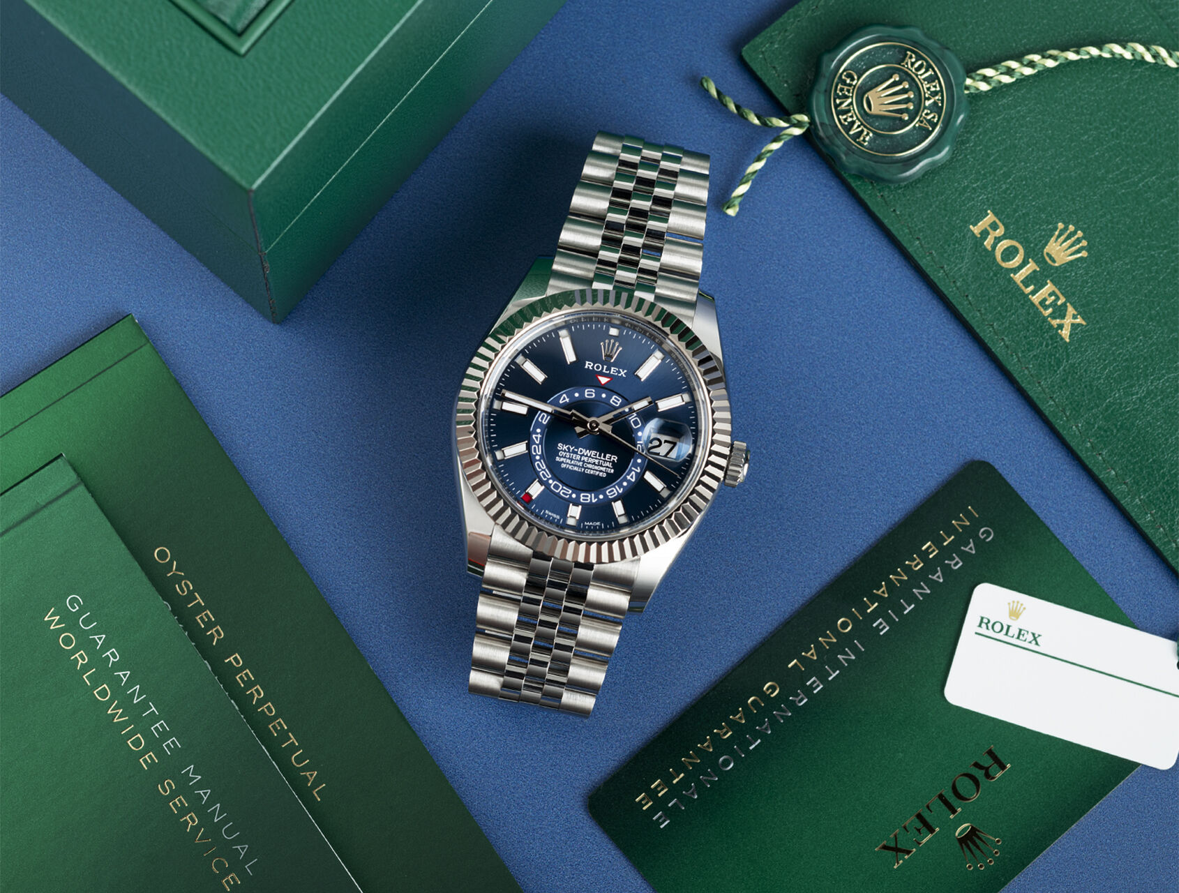 ref 326934 | 326934 - Box & Certificate | Rolex Sky Dweller