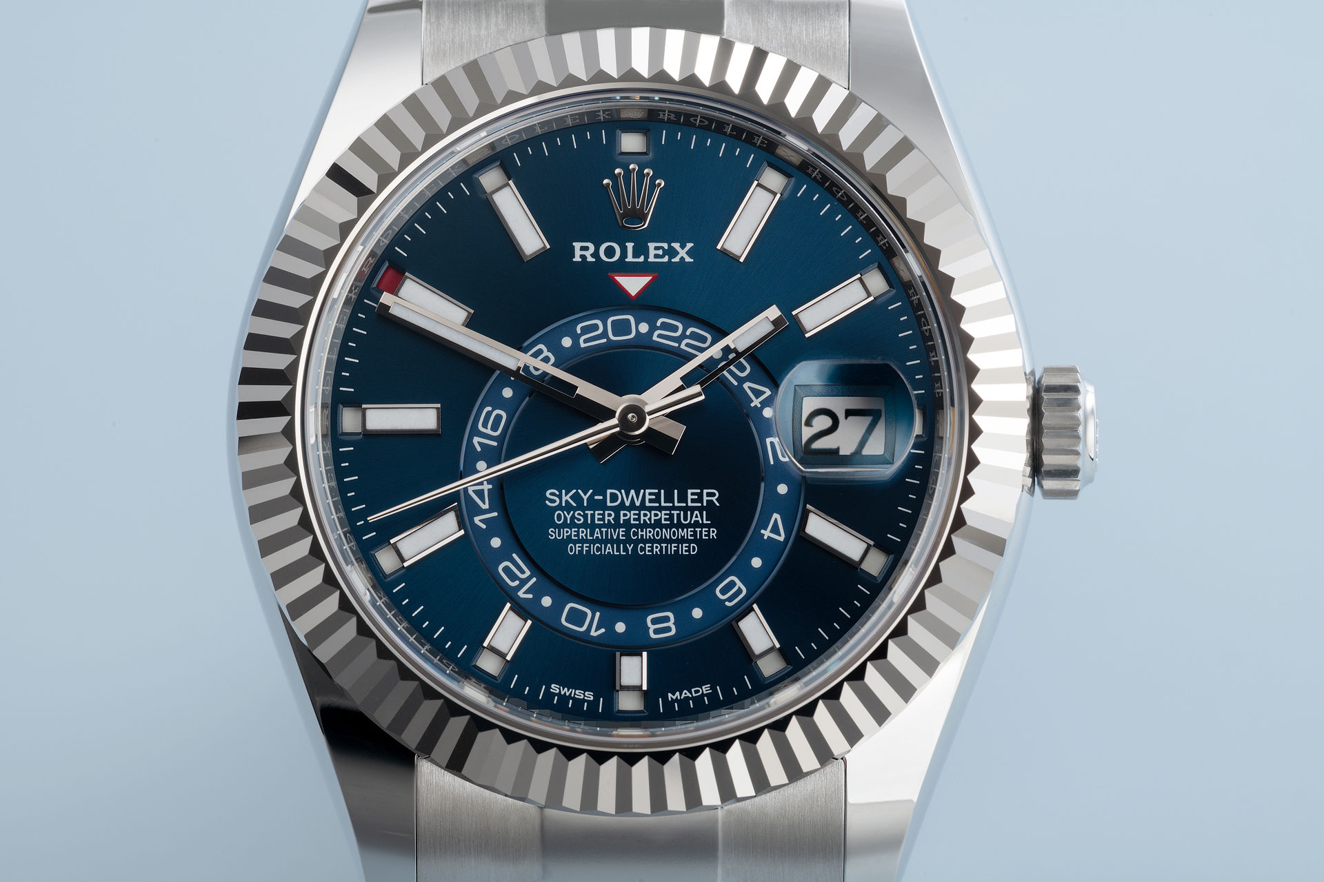 "Dual-Time" 5 Year Warranty | ref 326934 | Rolex Sky Dweller