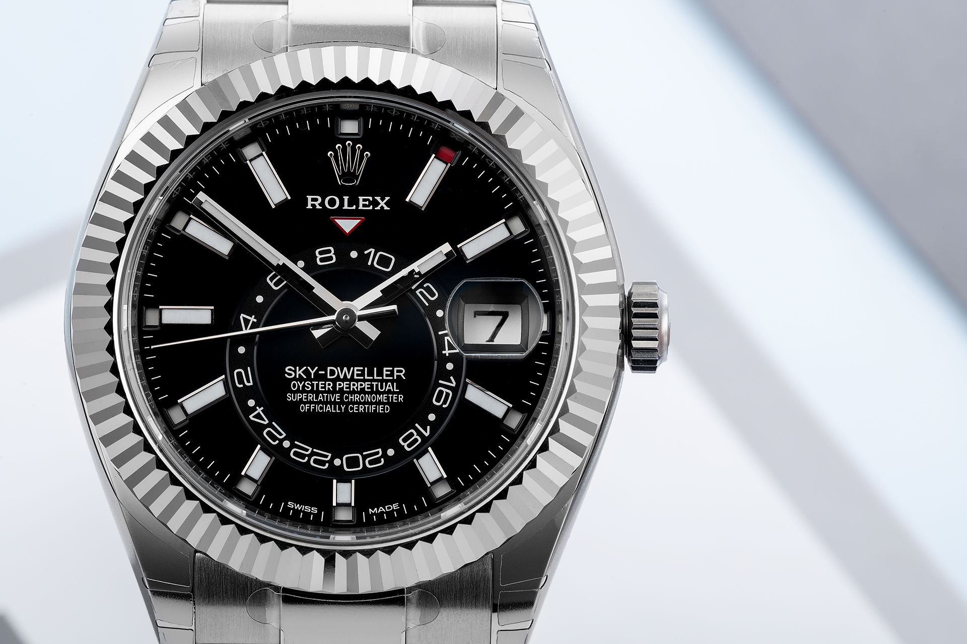 ref 326934 | New 'Fully Stickered' | Rolex Sky Dweller