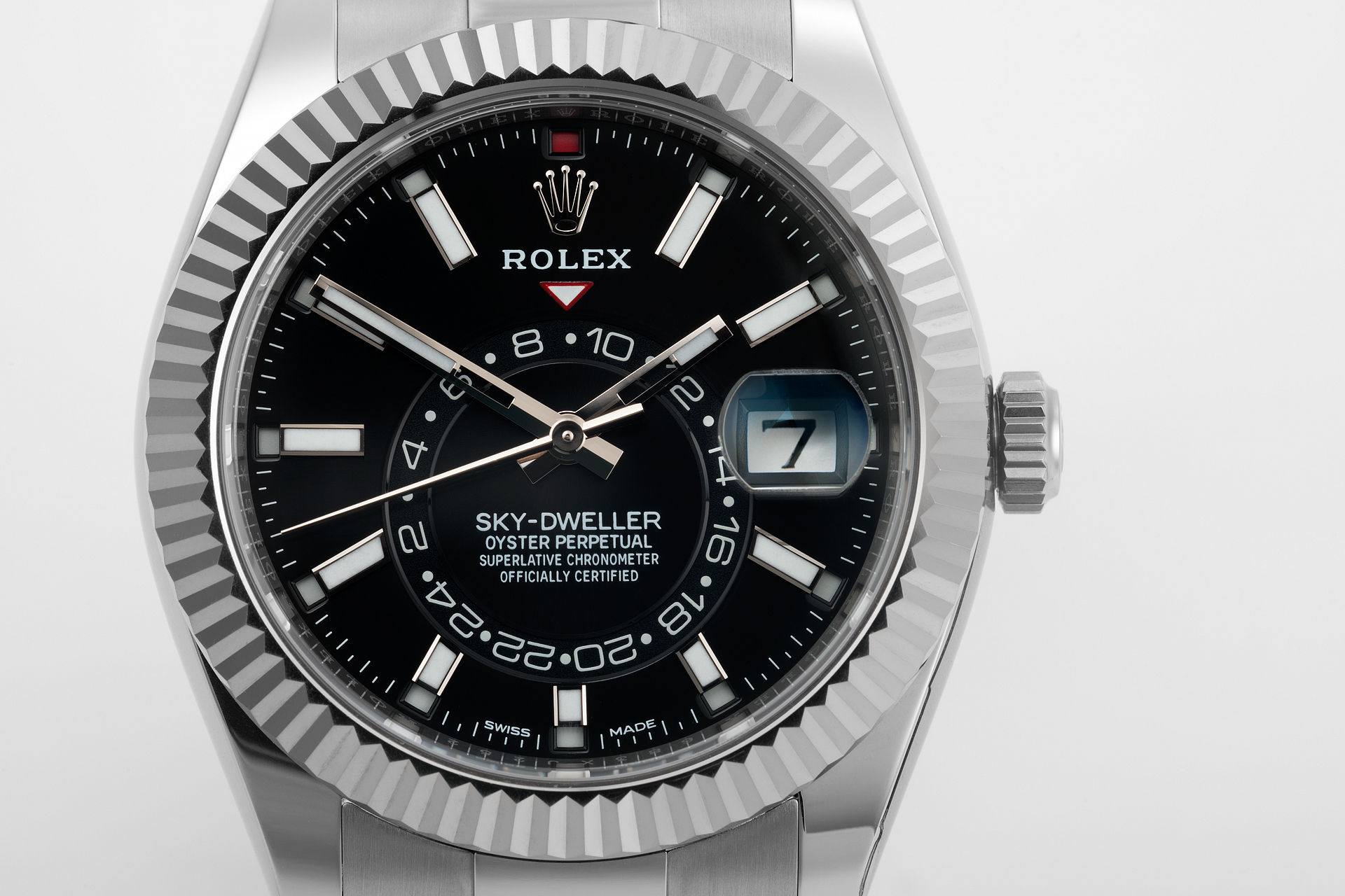 ref 326934 | New Steel Model '5 Year Warranty' | Rolex Sky Dweller