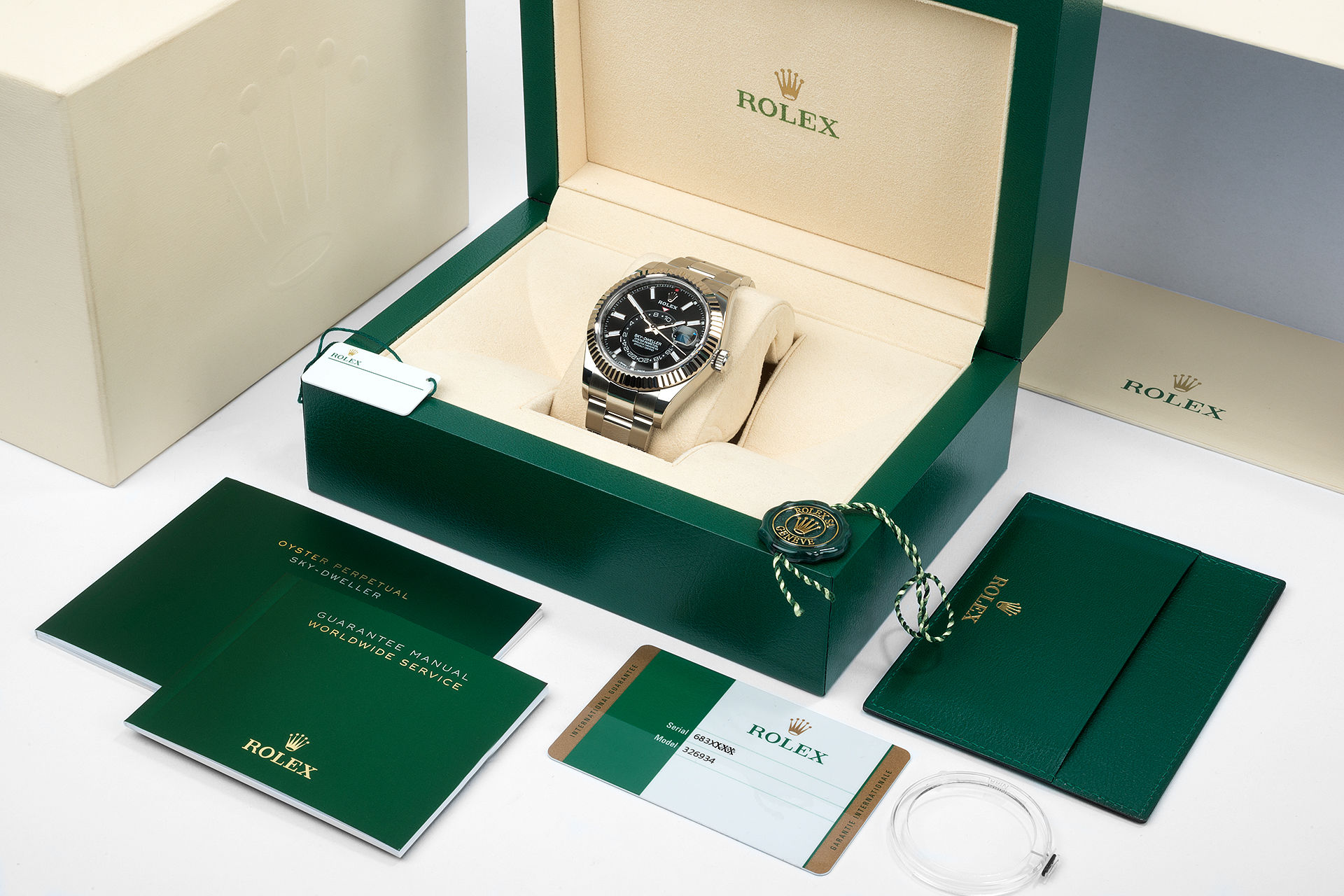 ref 326934 | New Steel Model '5 Year Warranty' | Rolex Sky Dweller