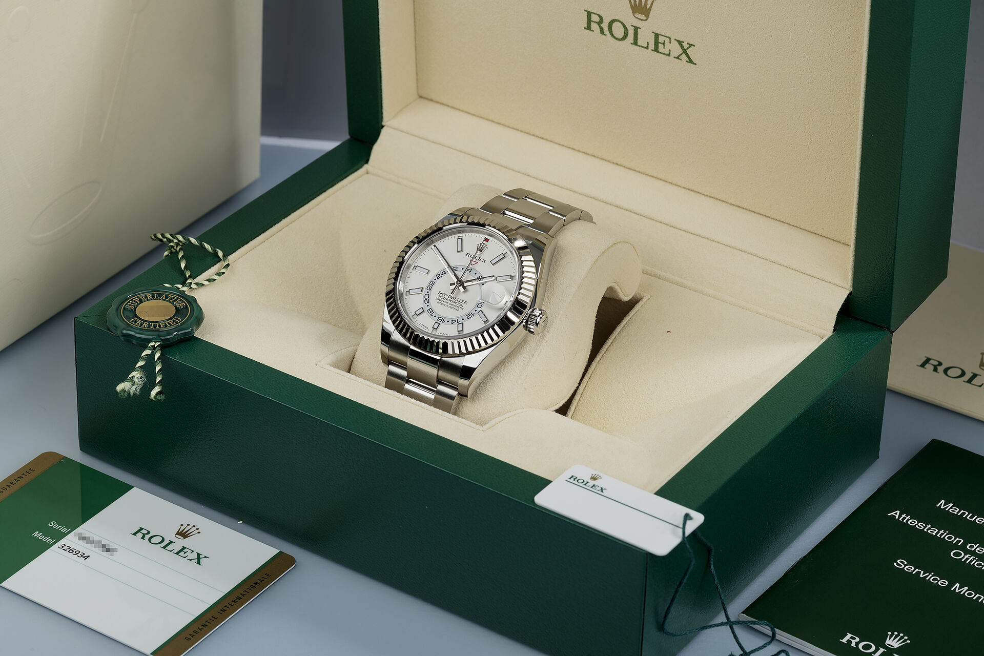 ref 326934 | Rolex warranty to 2024 | Rolex Sky Dweller