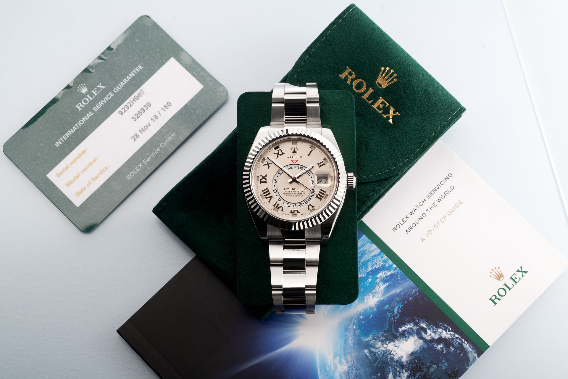 Rolex Service Warranty  | ref 326939 | Rolex Sky Dweller