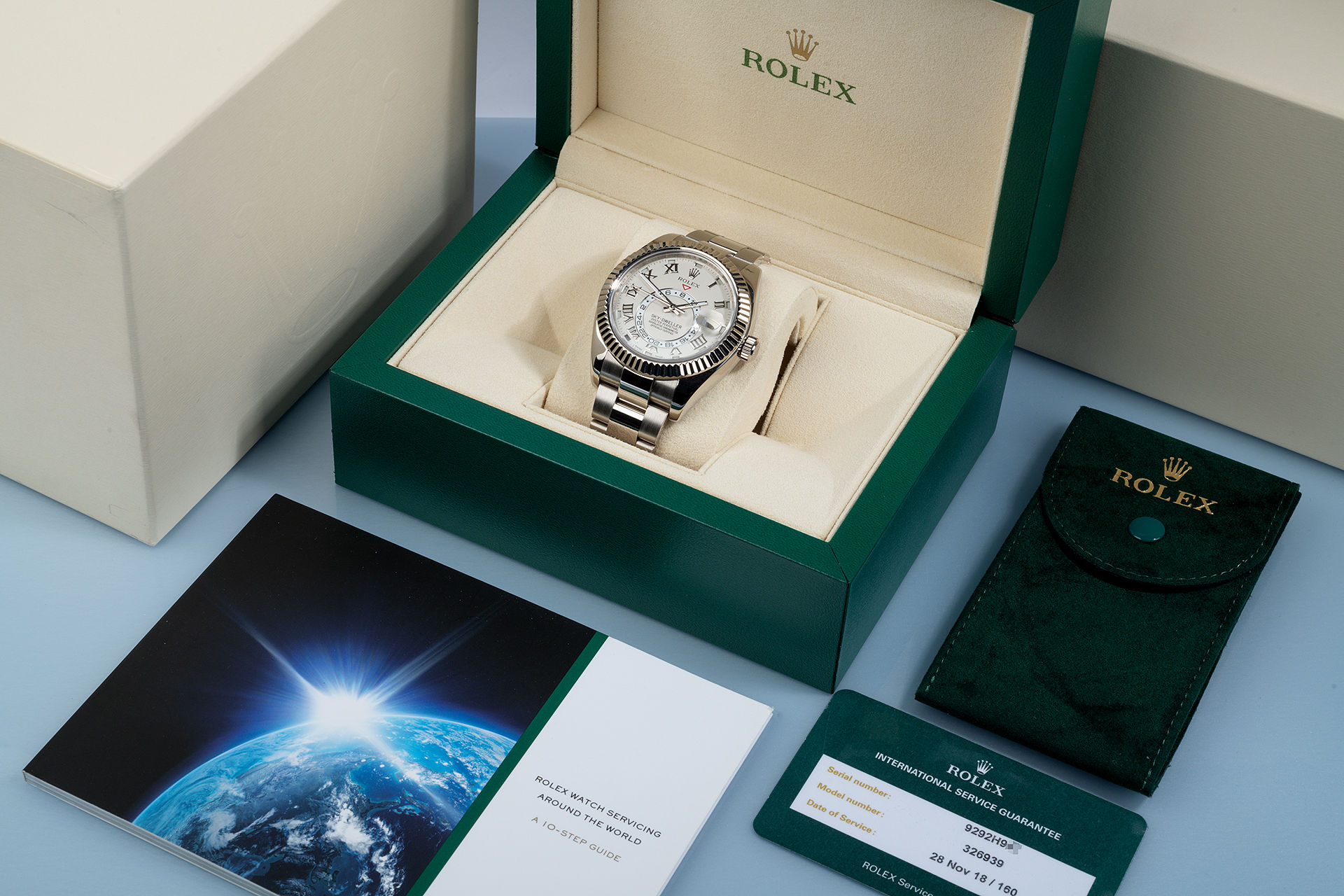 Rolex Service Warranty  | ref 326939 | Rolex Sky Dweller