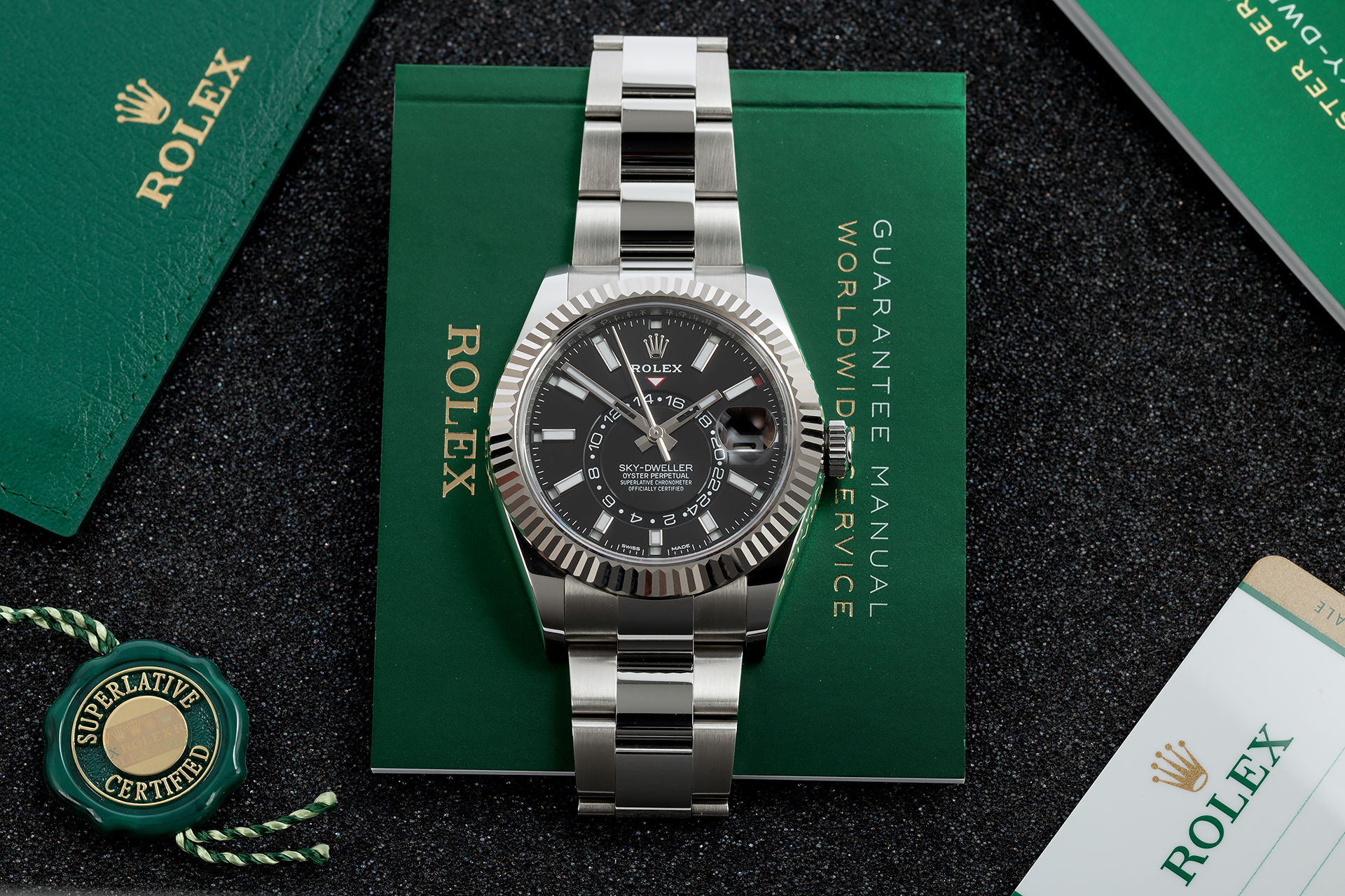 ref 326934 | Rolex Warranty to 2024 | Rolex Sky Dweller